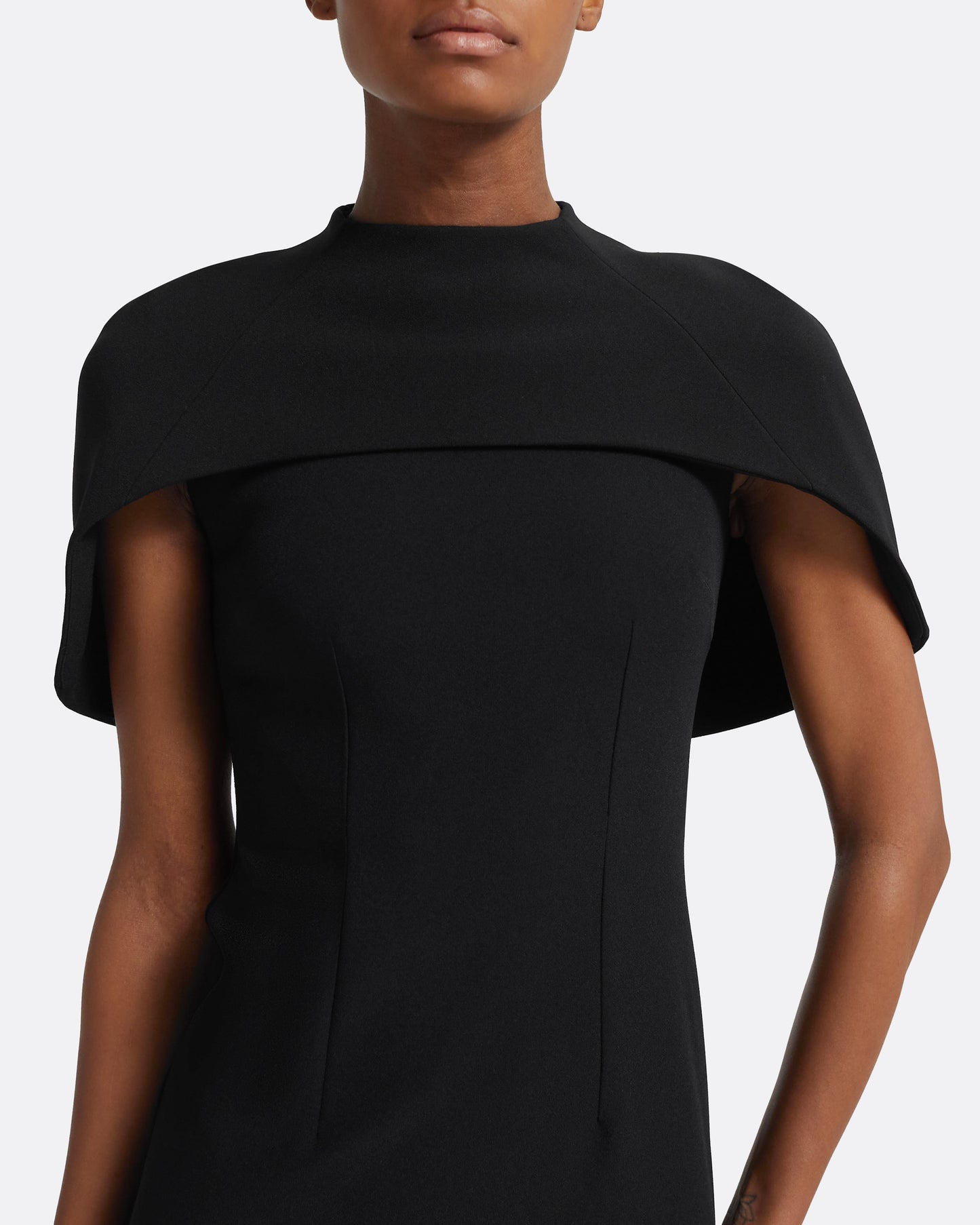 Kalika Black Midi Dress