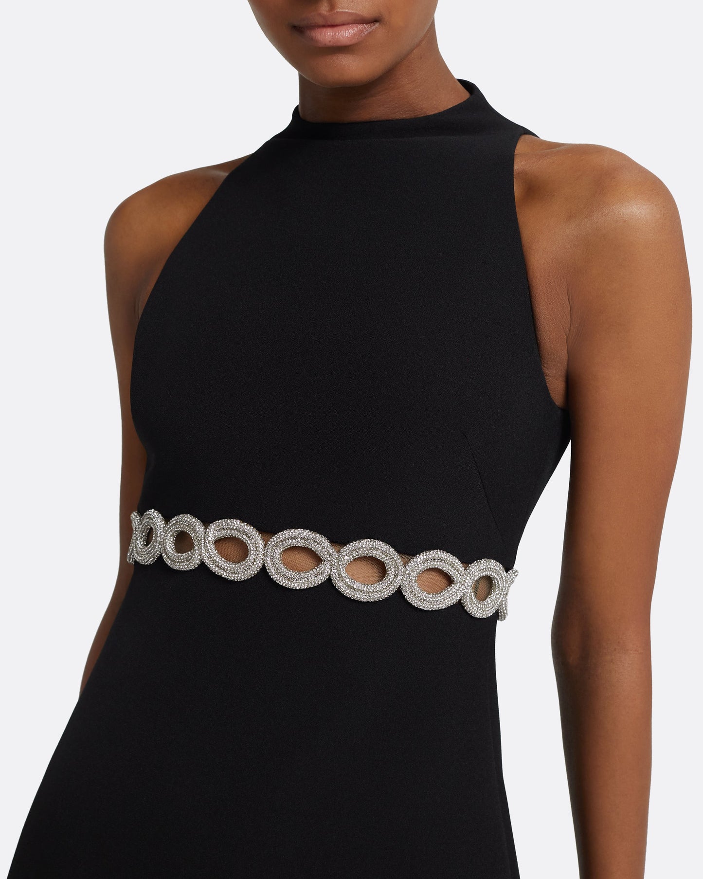 Jalian Short Dress in Black