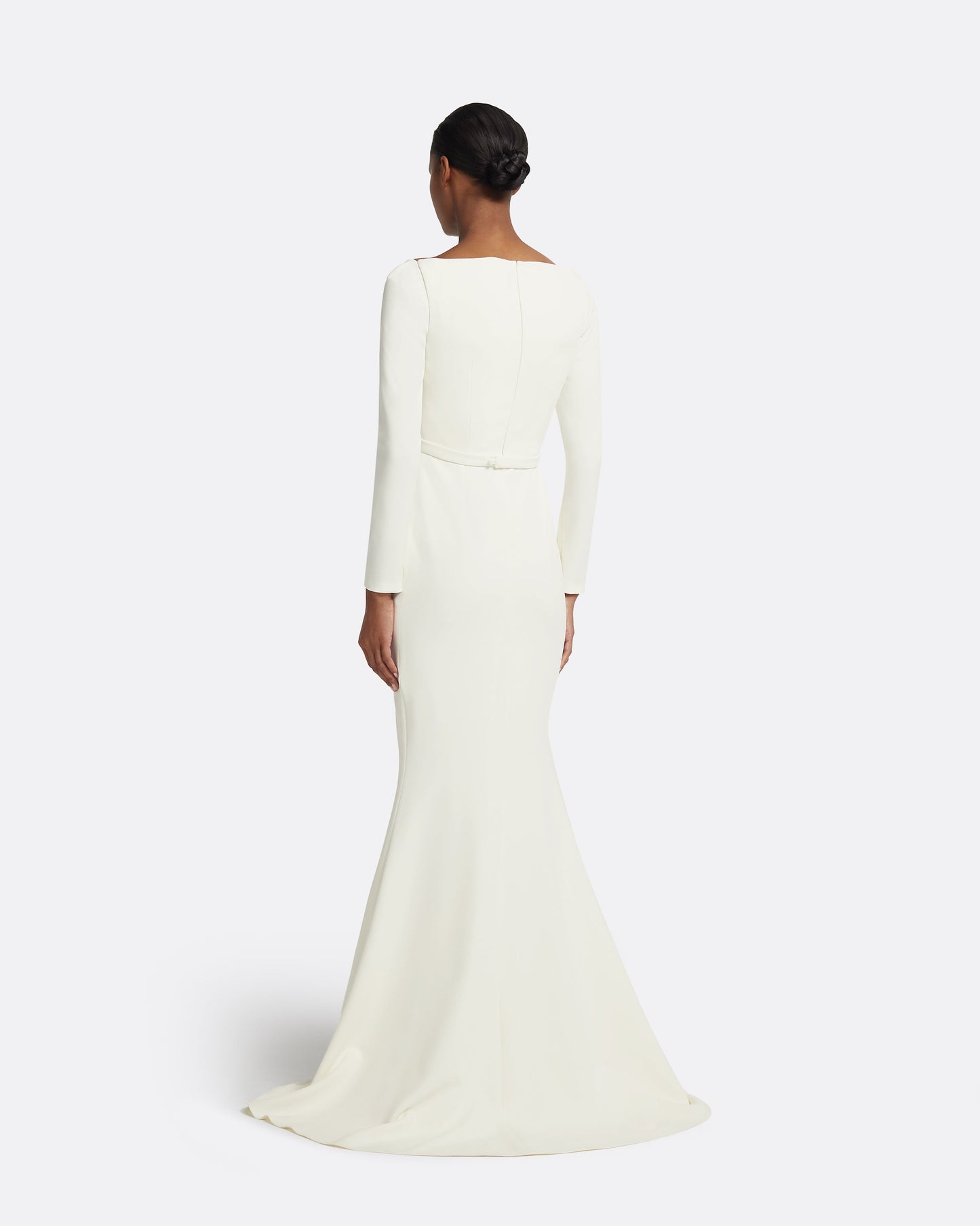 Heidi Long Dress in Ivory