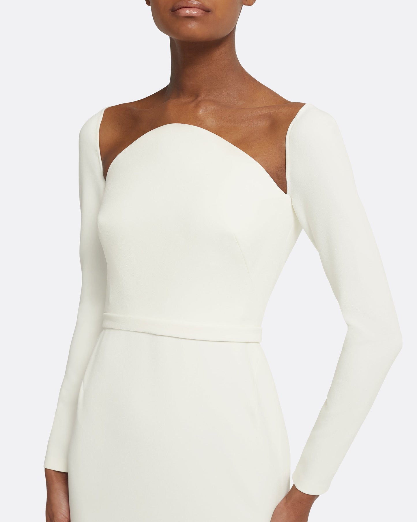Heidi Long Dress in Ivory