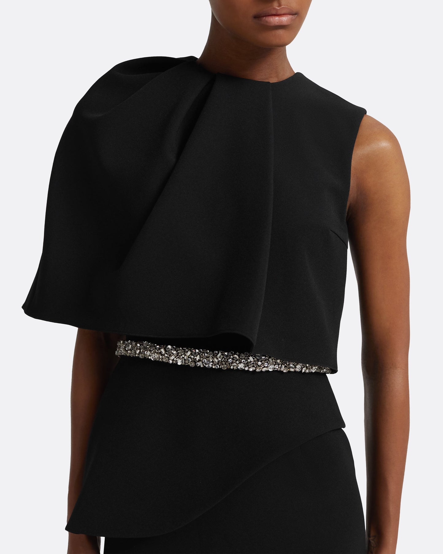 Alambra Long Dress in Black