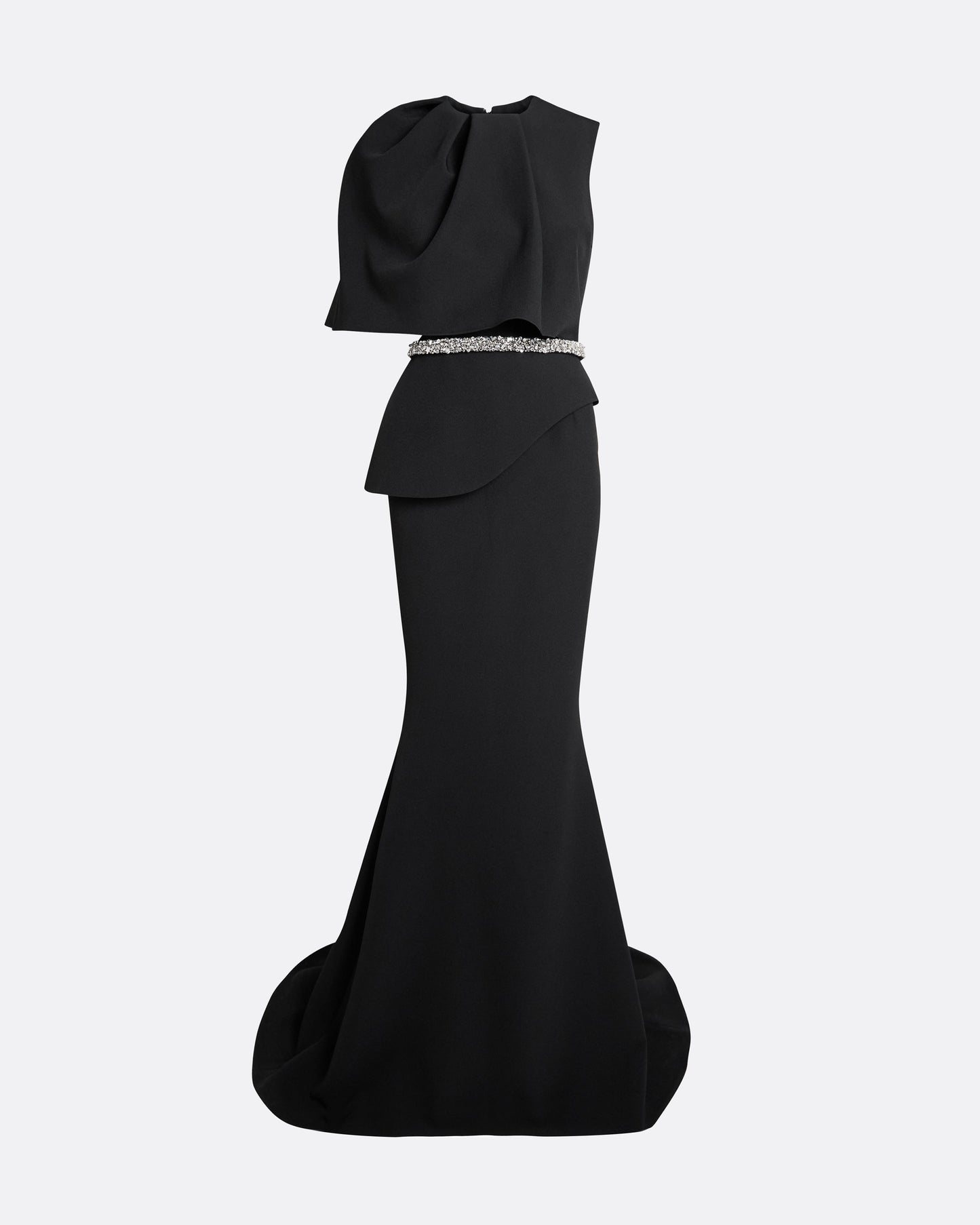Alambra Long Dress in Black