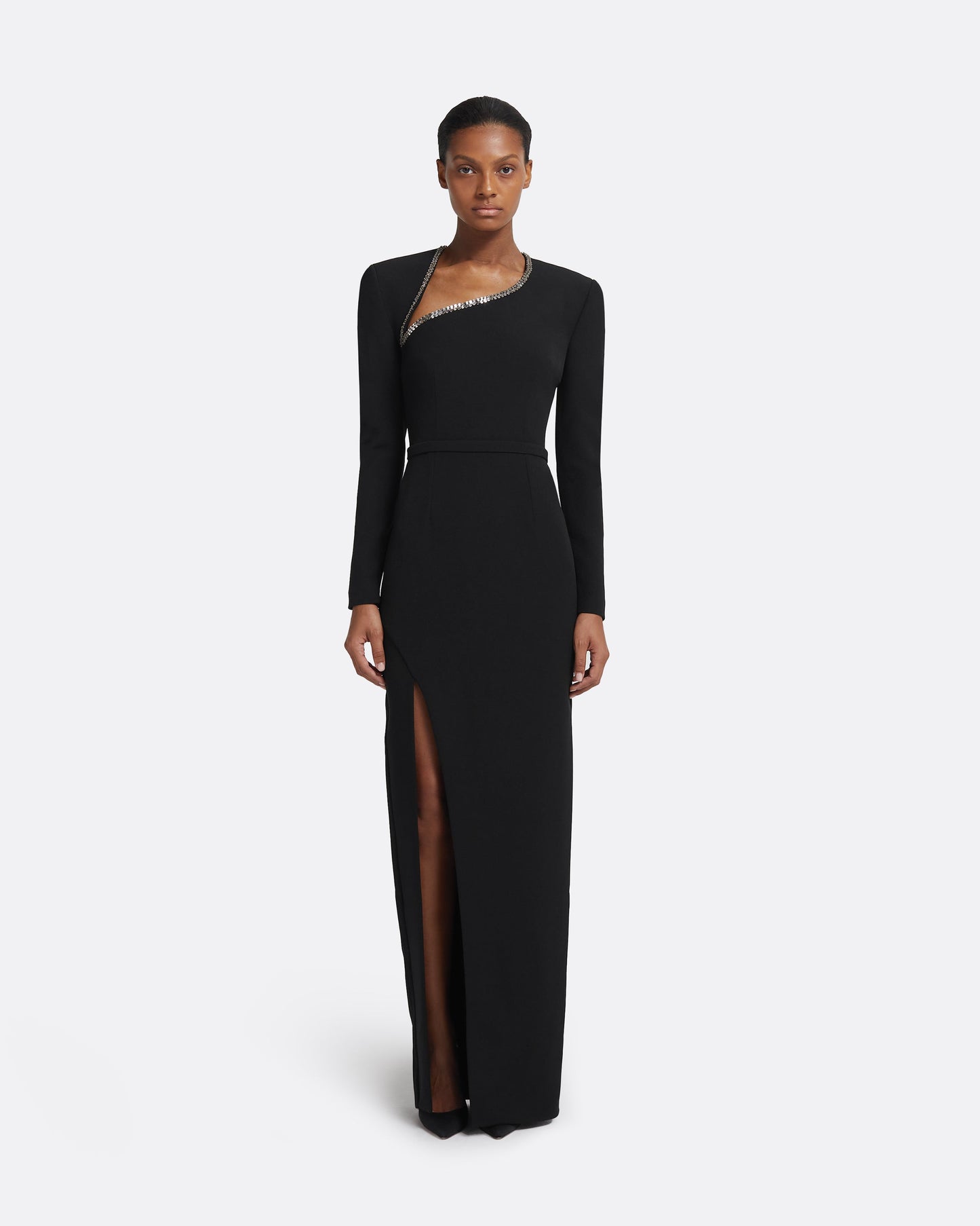 Ottavia Black Long Dress