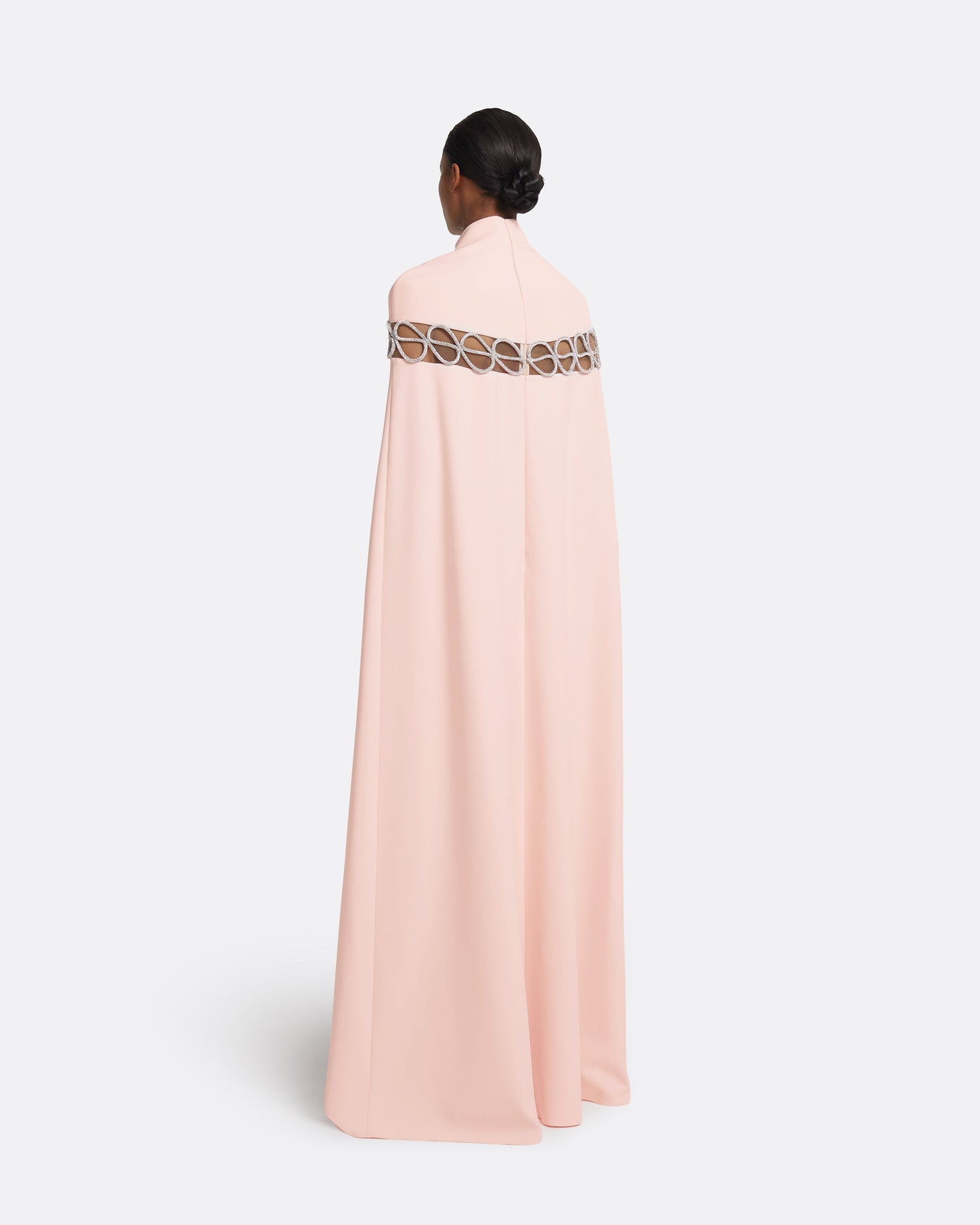 Coran Pale Pink Long Dress