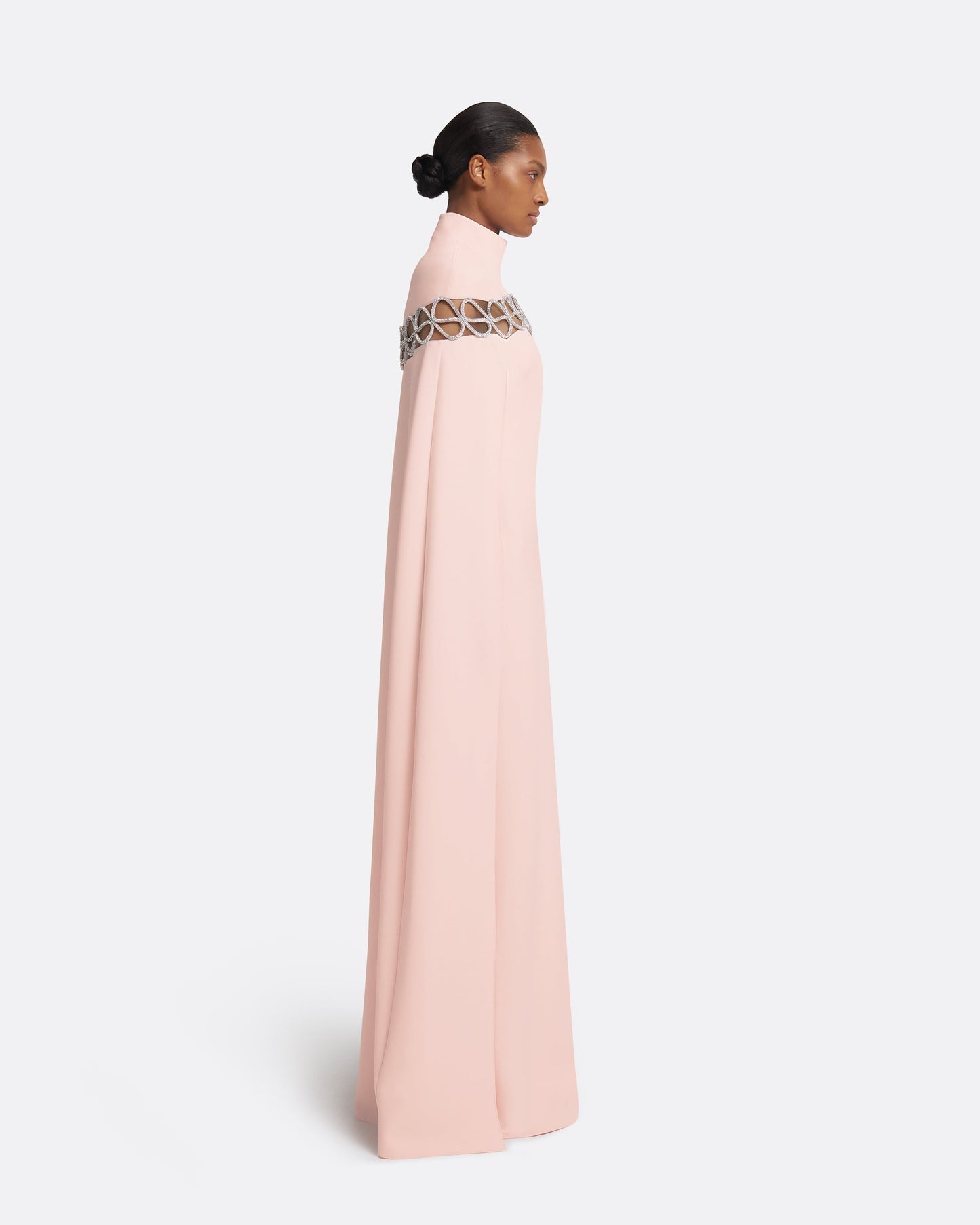 Coran Pale Pink Long Dress
