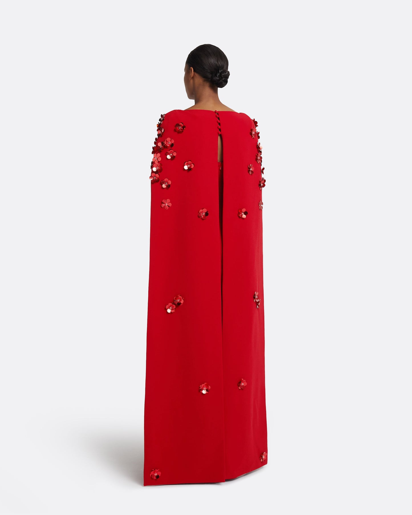 Isabella Harness With Soshin Dress in Cherry Red