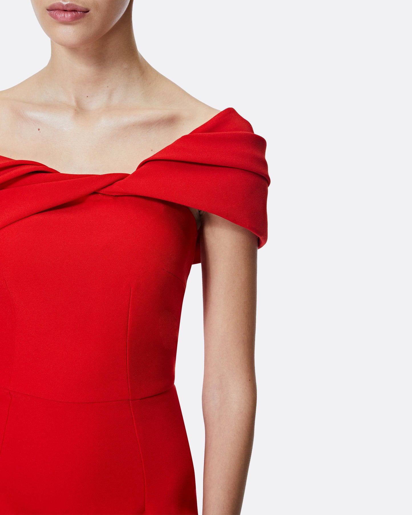 Rossa Dazzling Red Long Dress