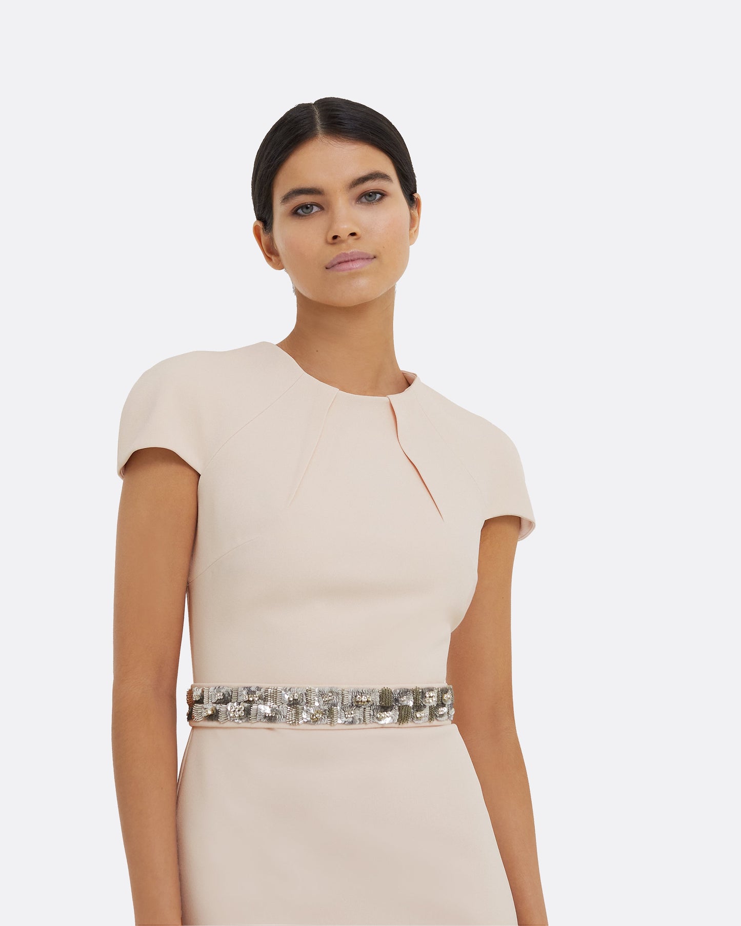 Magali Powder Long Dress