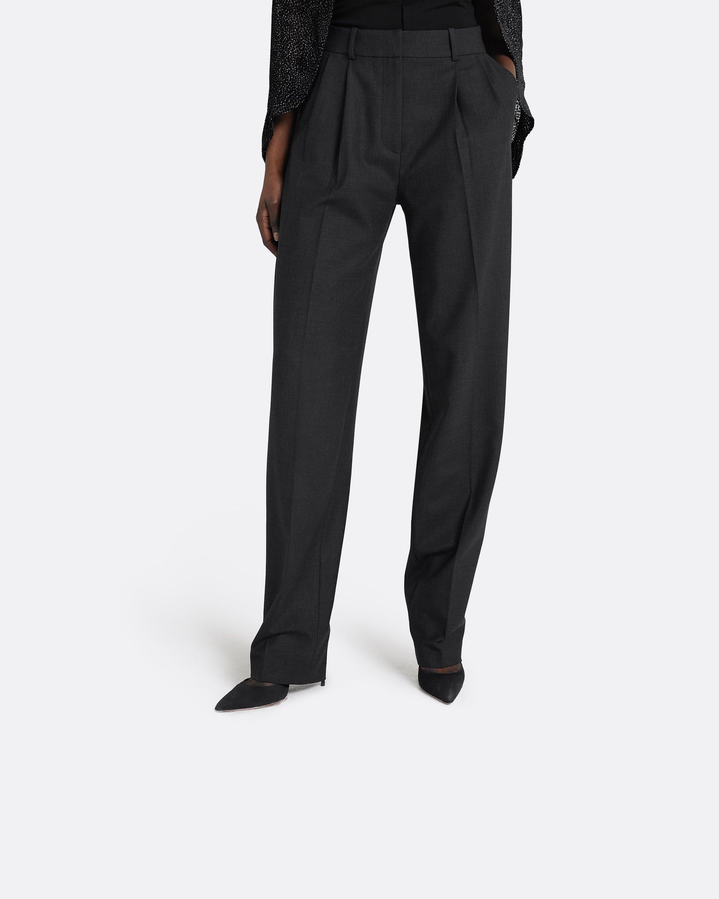 Penelope Charcoal Trousers