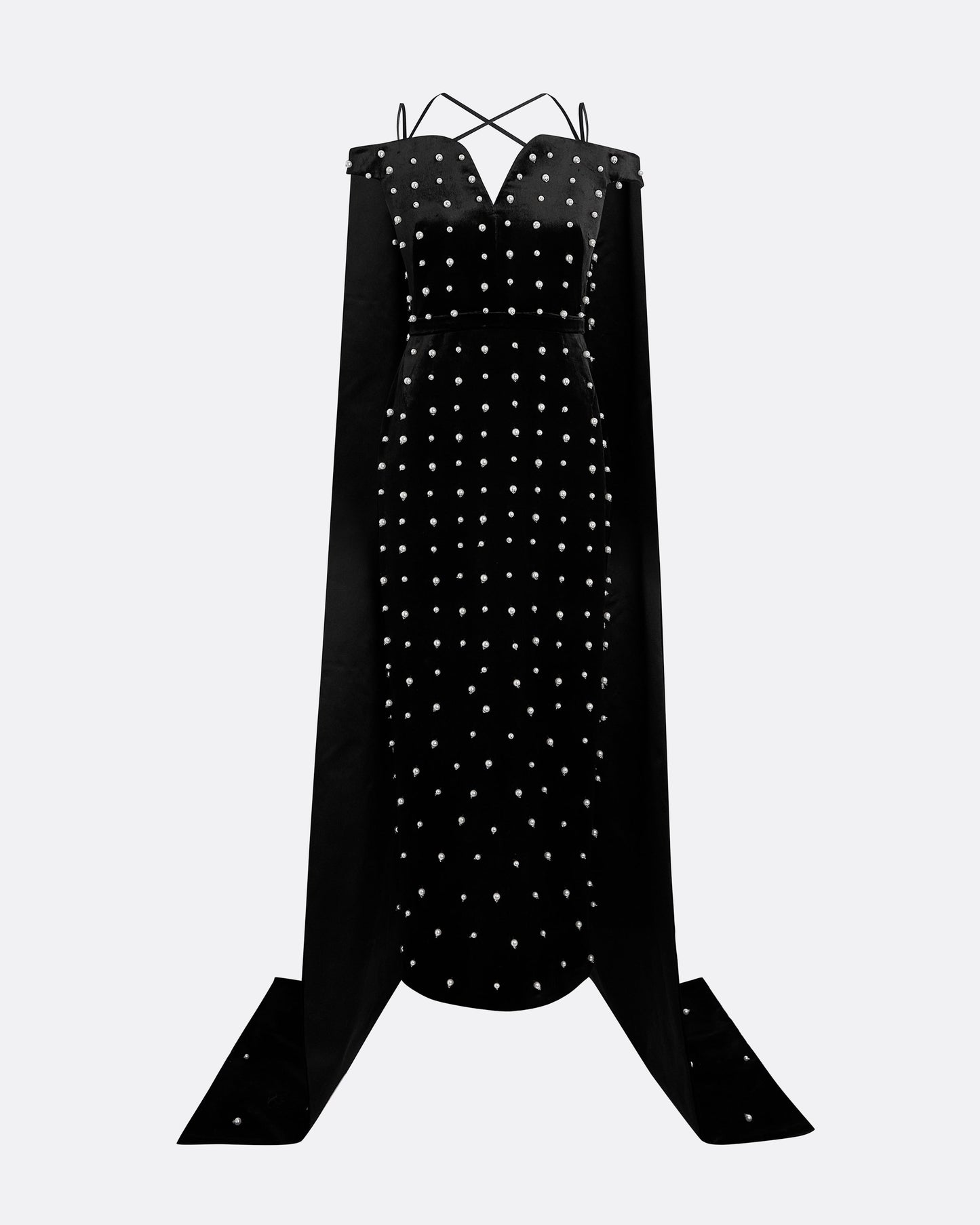 Ameliae Black Midi Dress