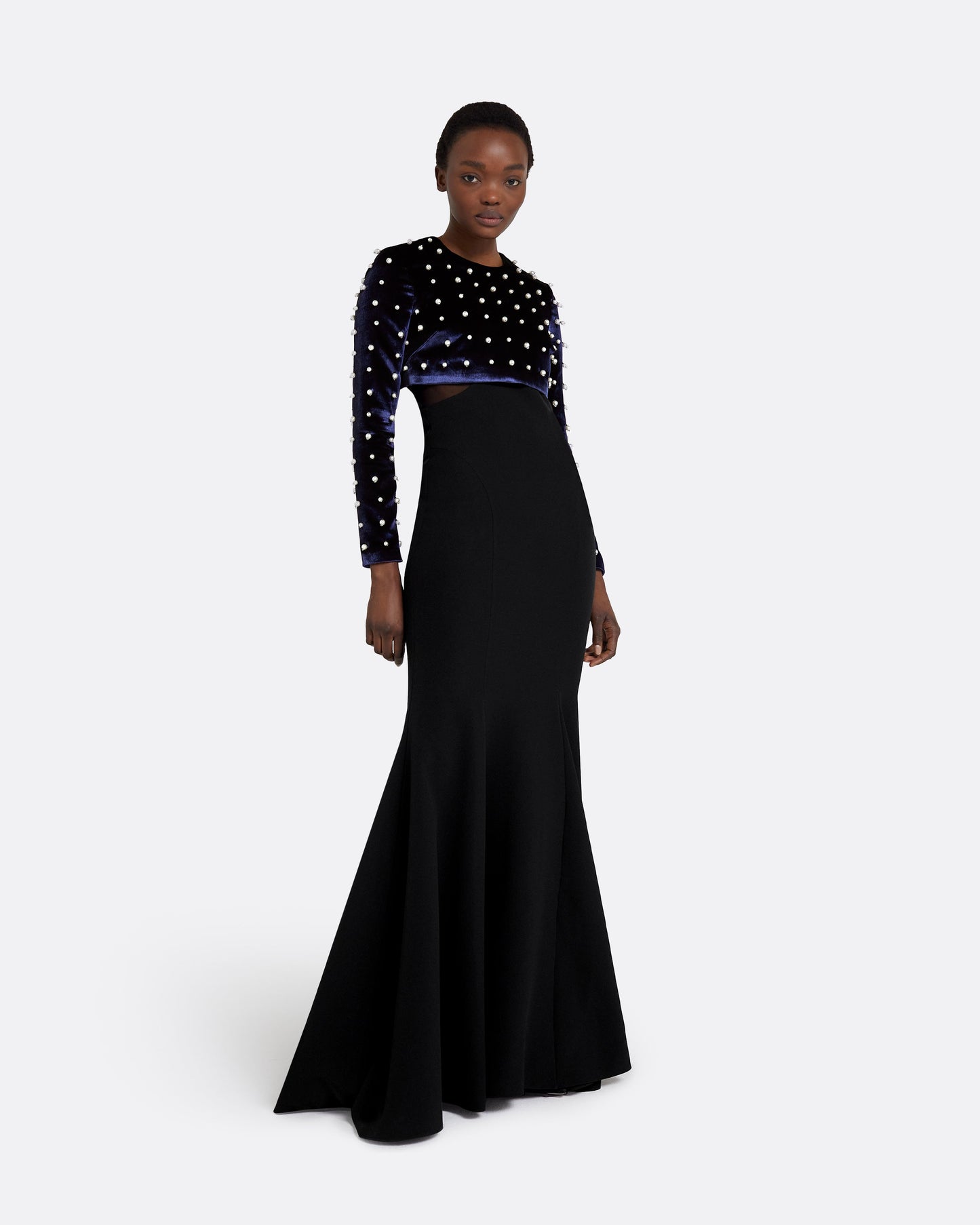 Aneta Black & Caspian Long Dress