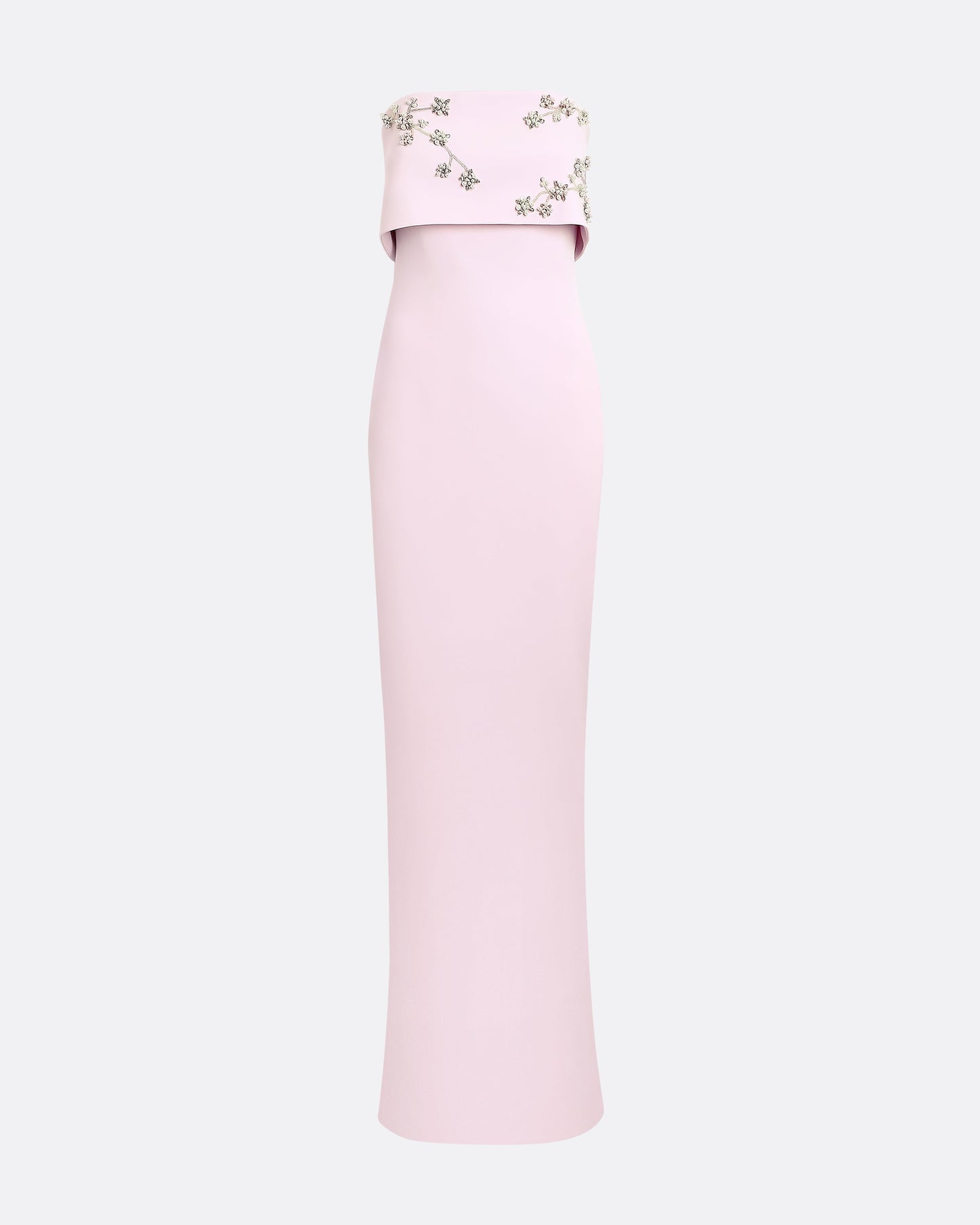 Agyness Lilac Snow Long Dress