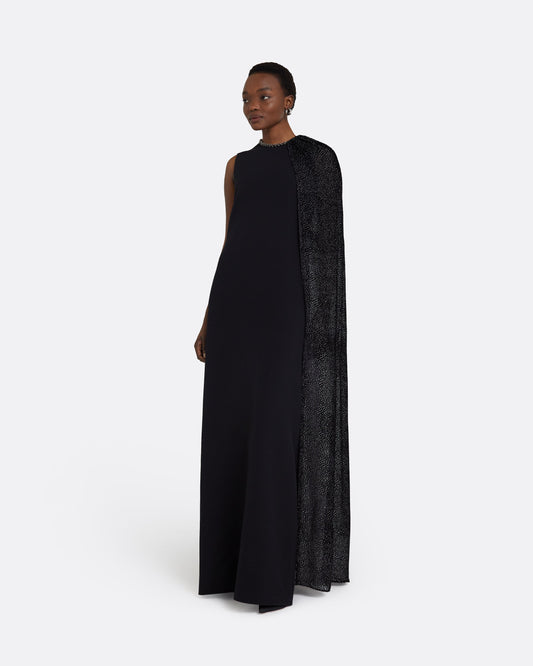 Asan Black Long Dress