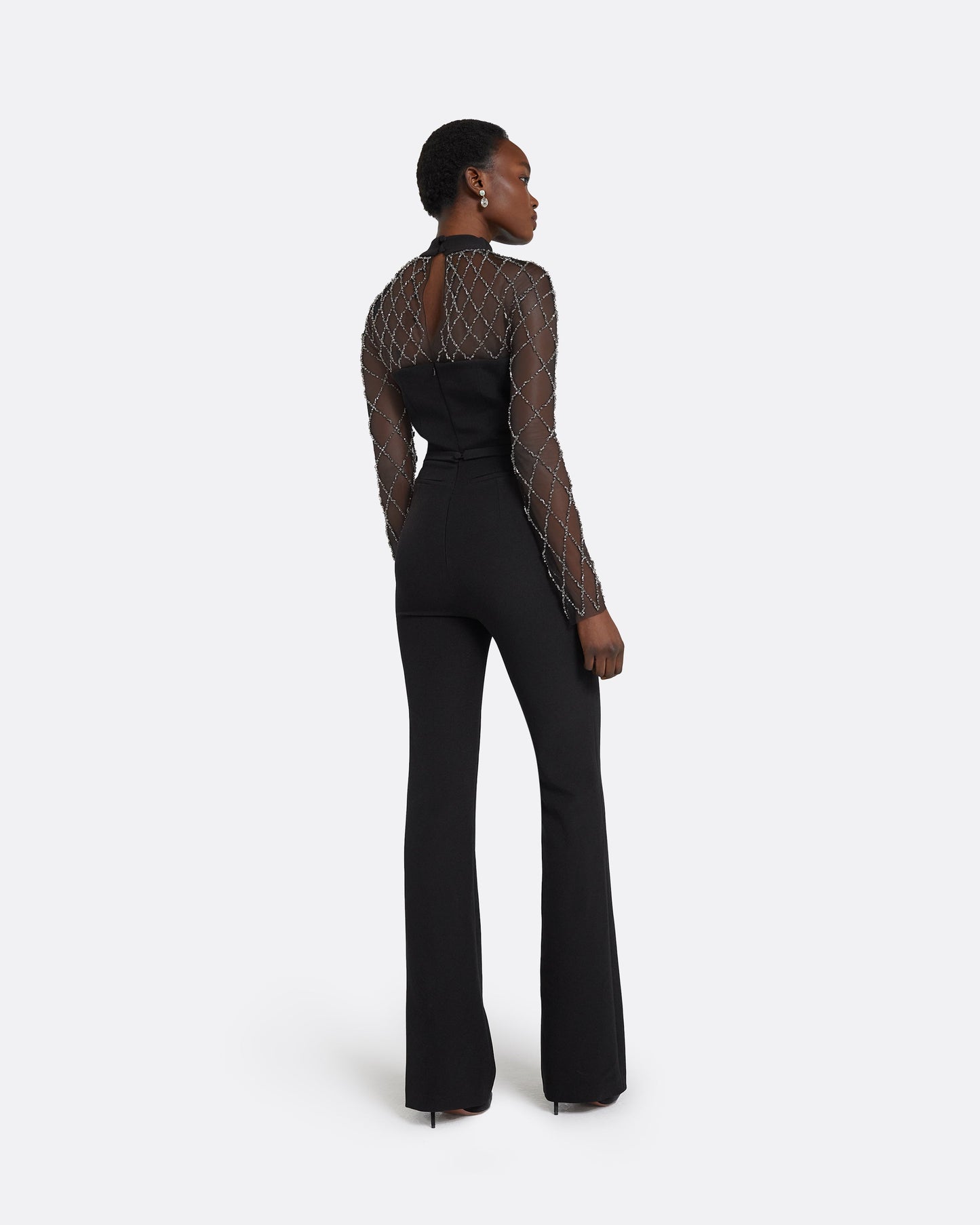 Cat Black Jumpsuit