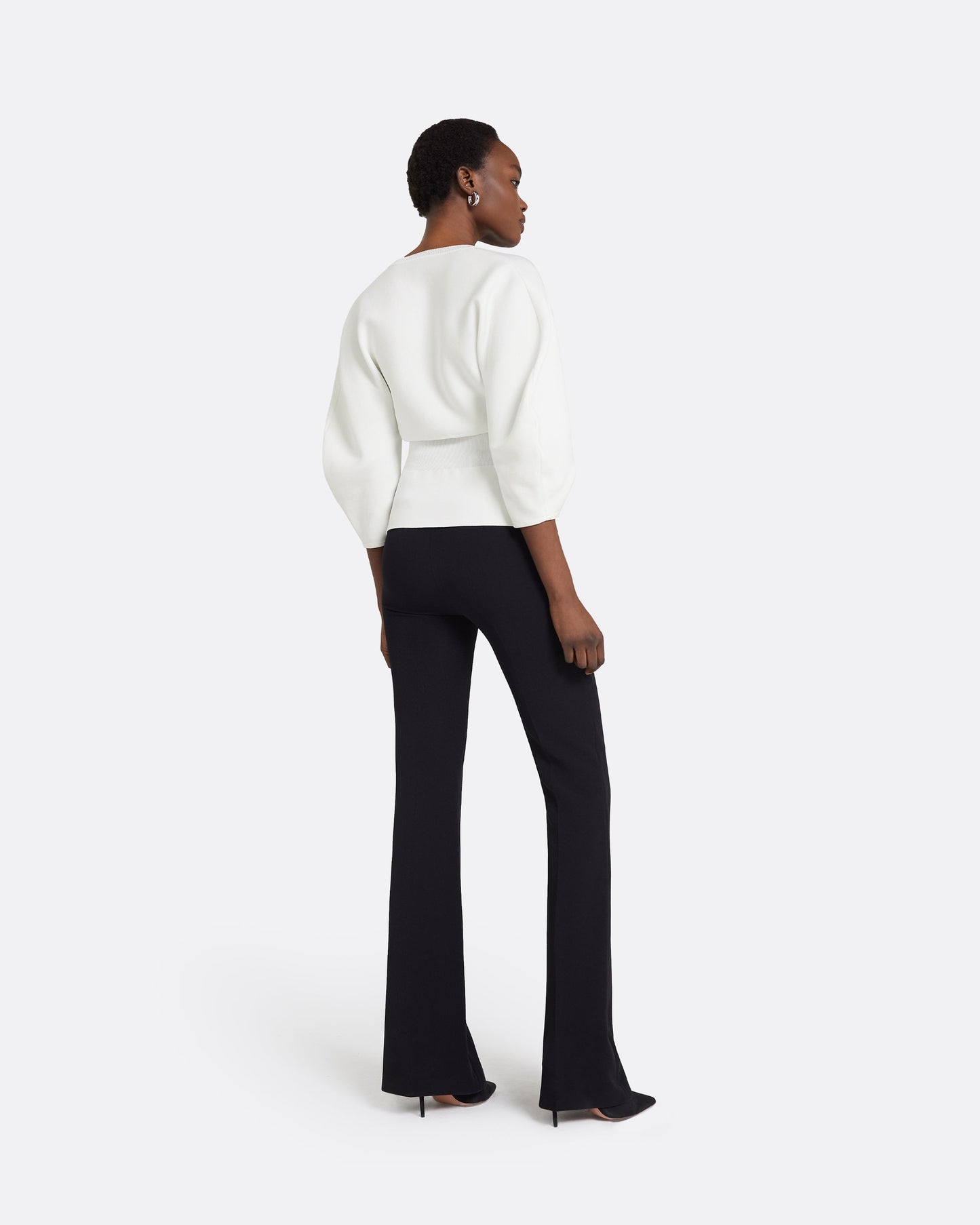 Kamali Ivory Knit Top