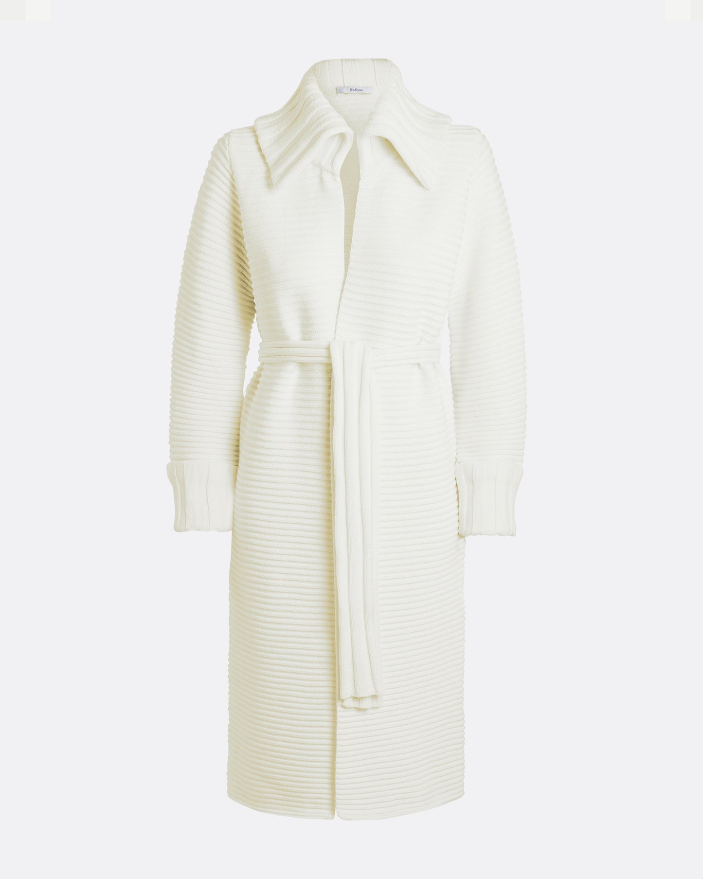Kez Ivory Knit Coat