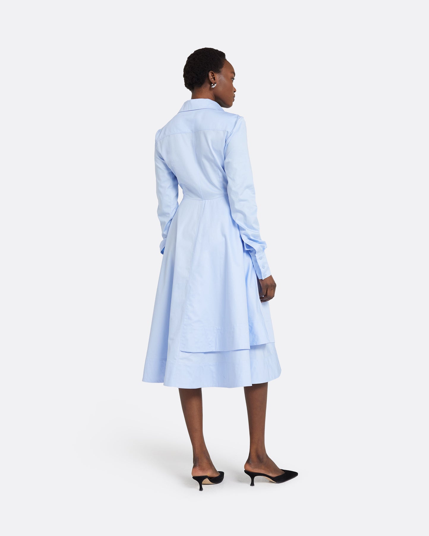 Asteria Soft Sky Cotton Dress