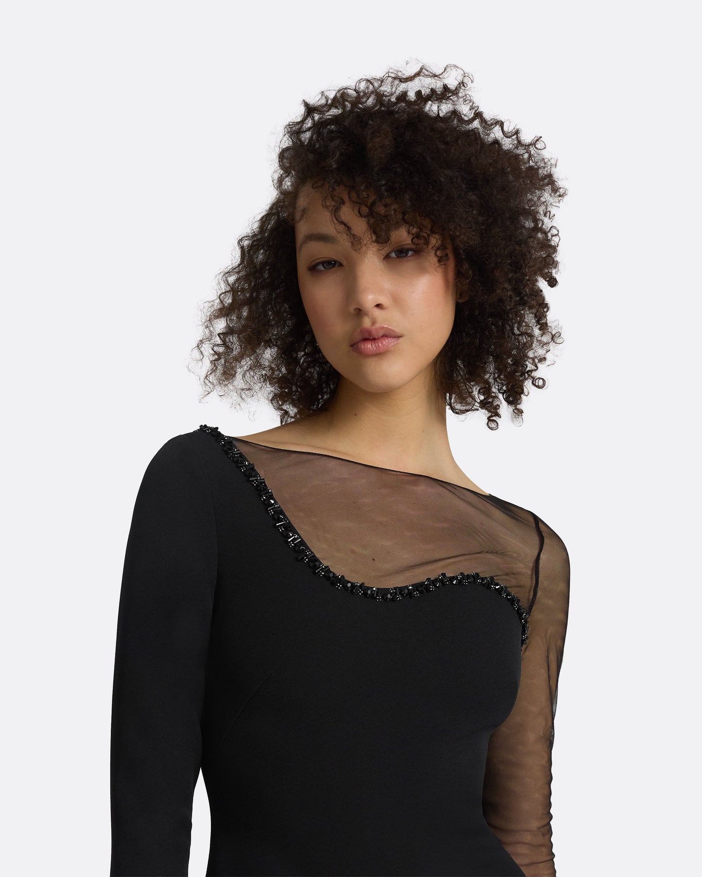 Tetlea Black Short Dress