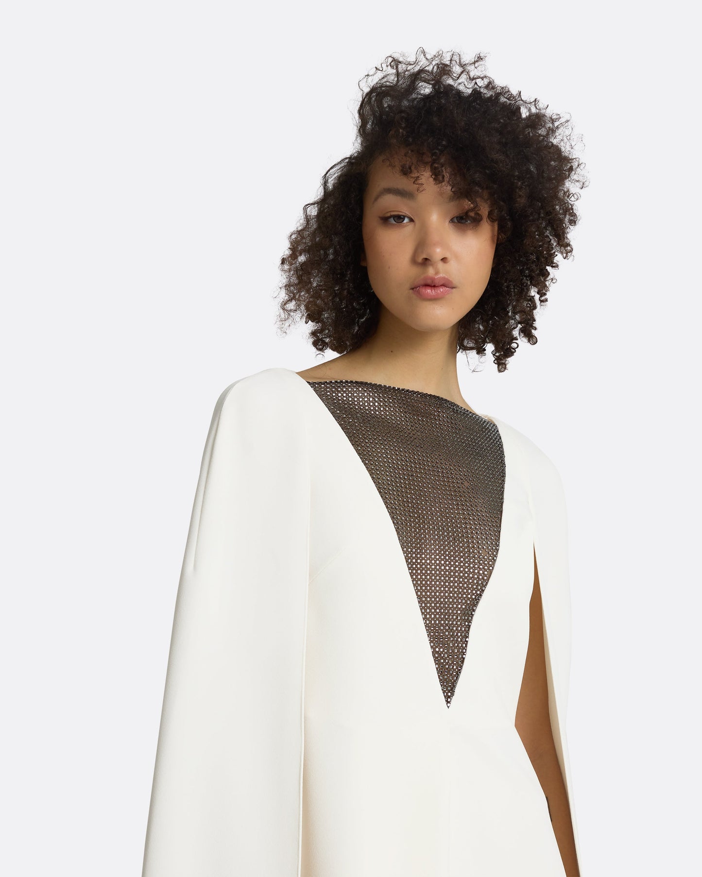 Abrielle Ivory Long Dress