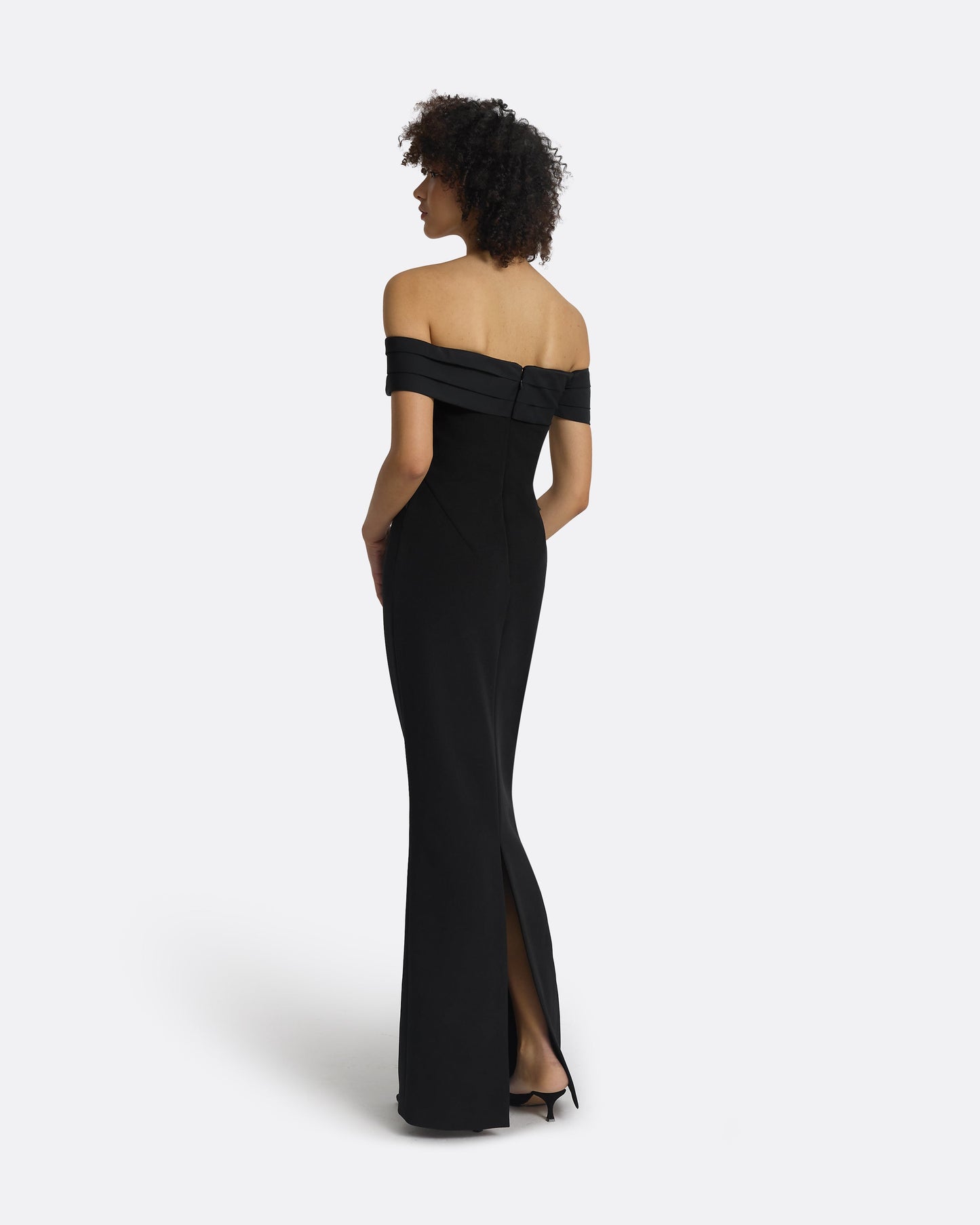 Serilda Black Long Dress