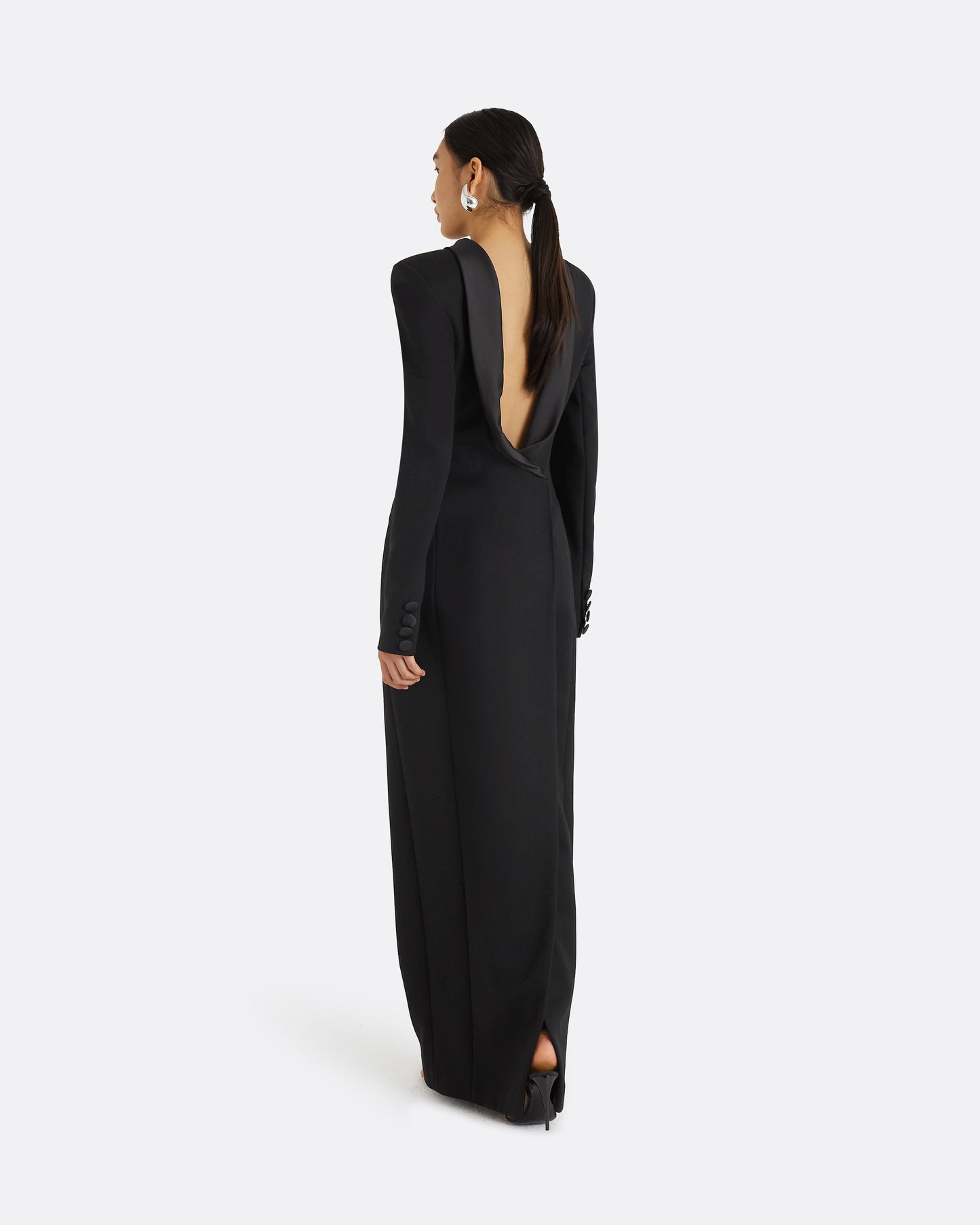 Hosna Black Long Dress