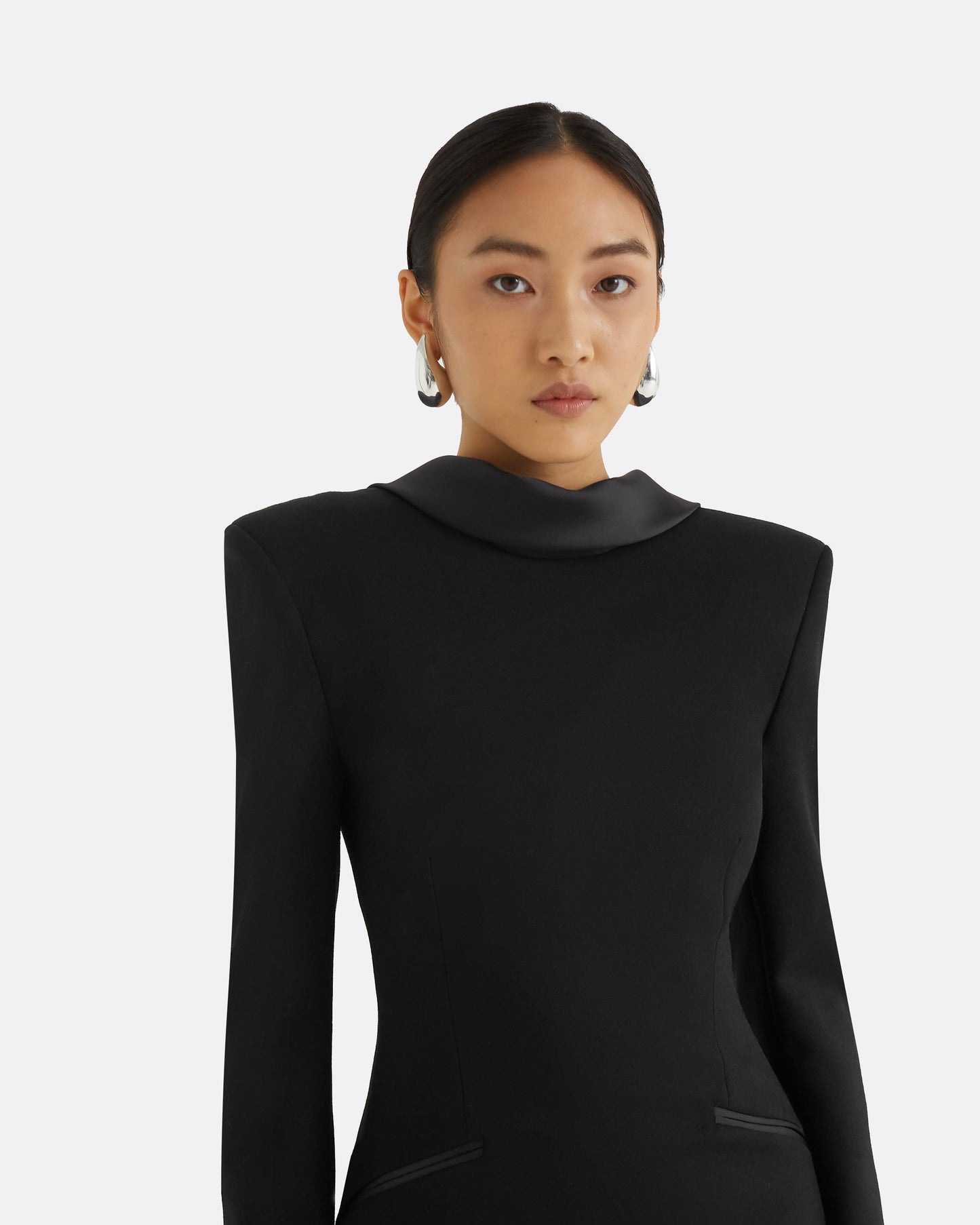 Hosna Black Long Dress