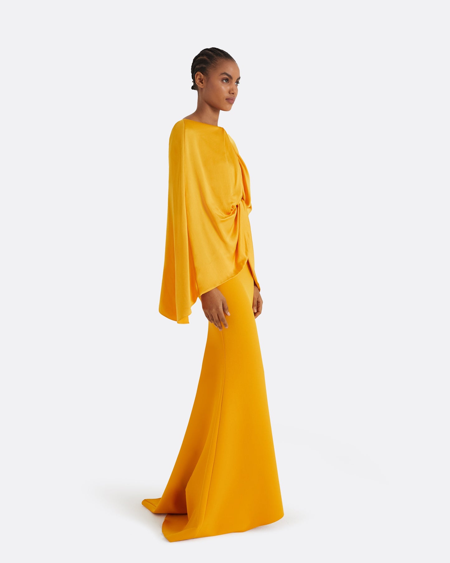 Kamiko Ochre Long Dress