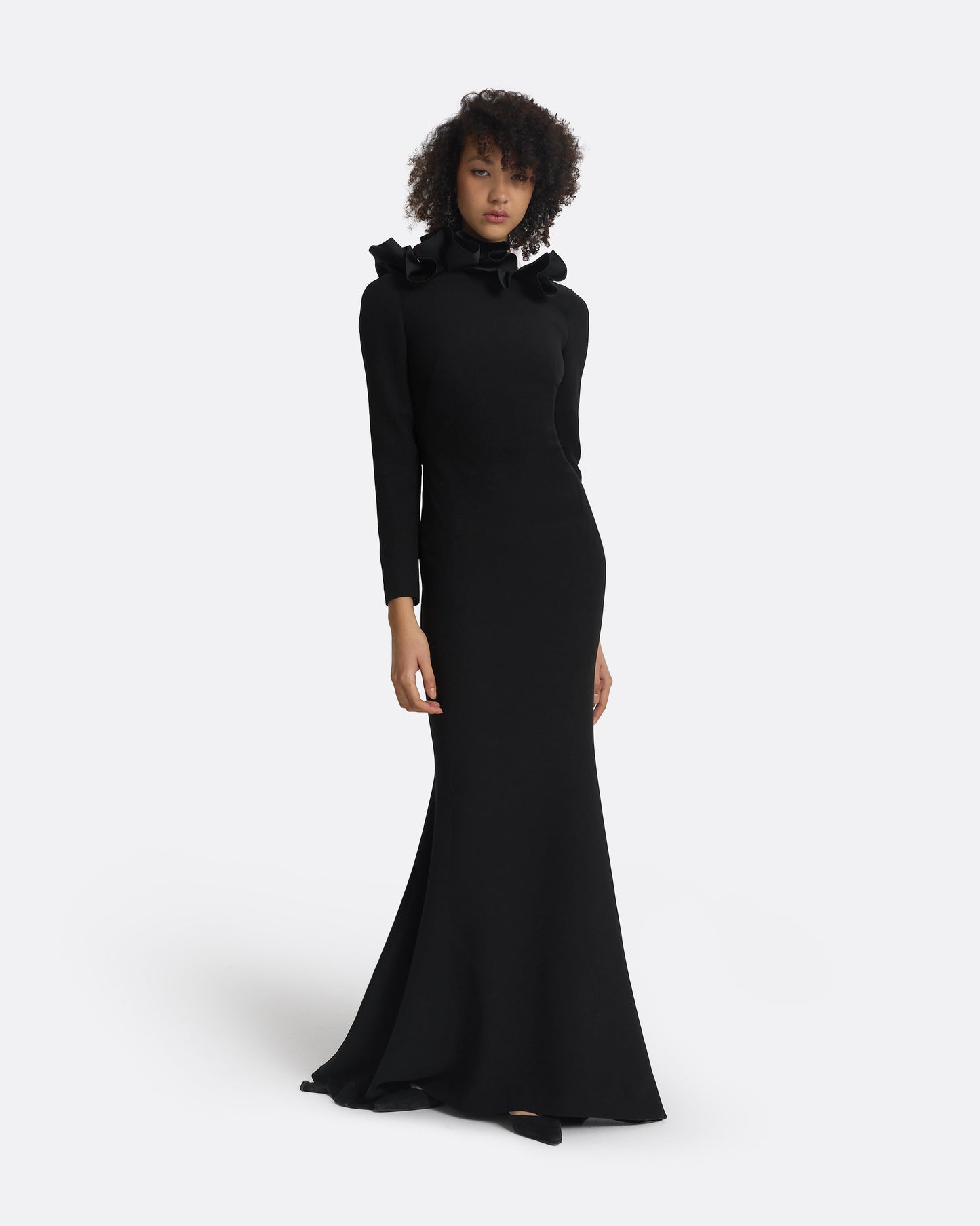 Tacita Black Long Dress