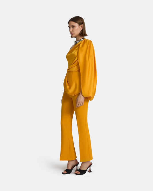 Mari Ochre Trousers