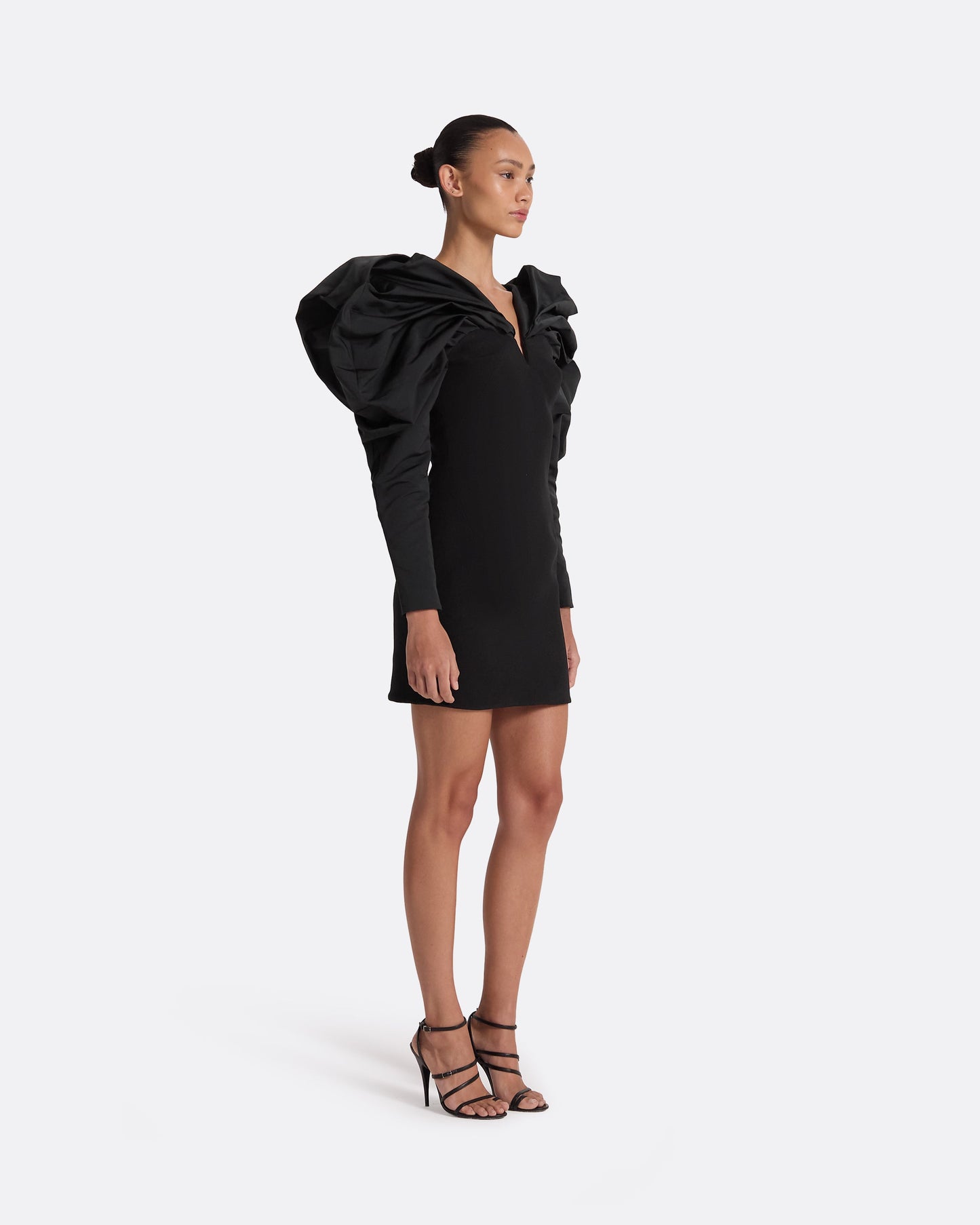 Lenna Black Short Dress
