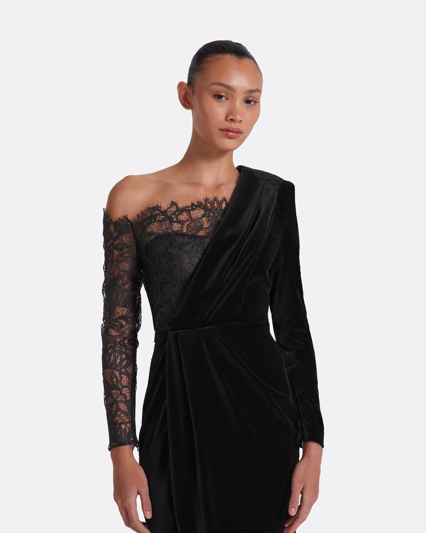 Ruth Black Midi Dress