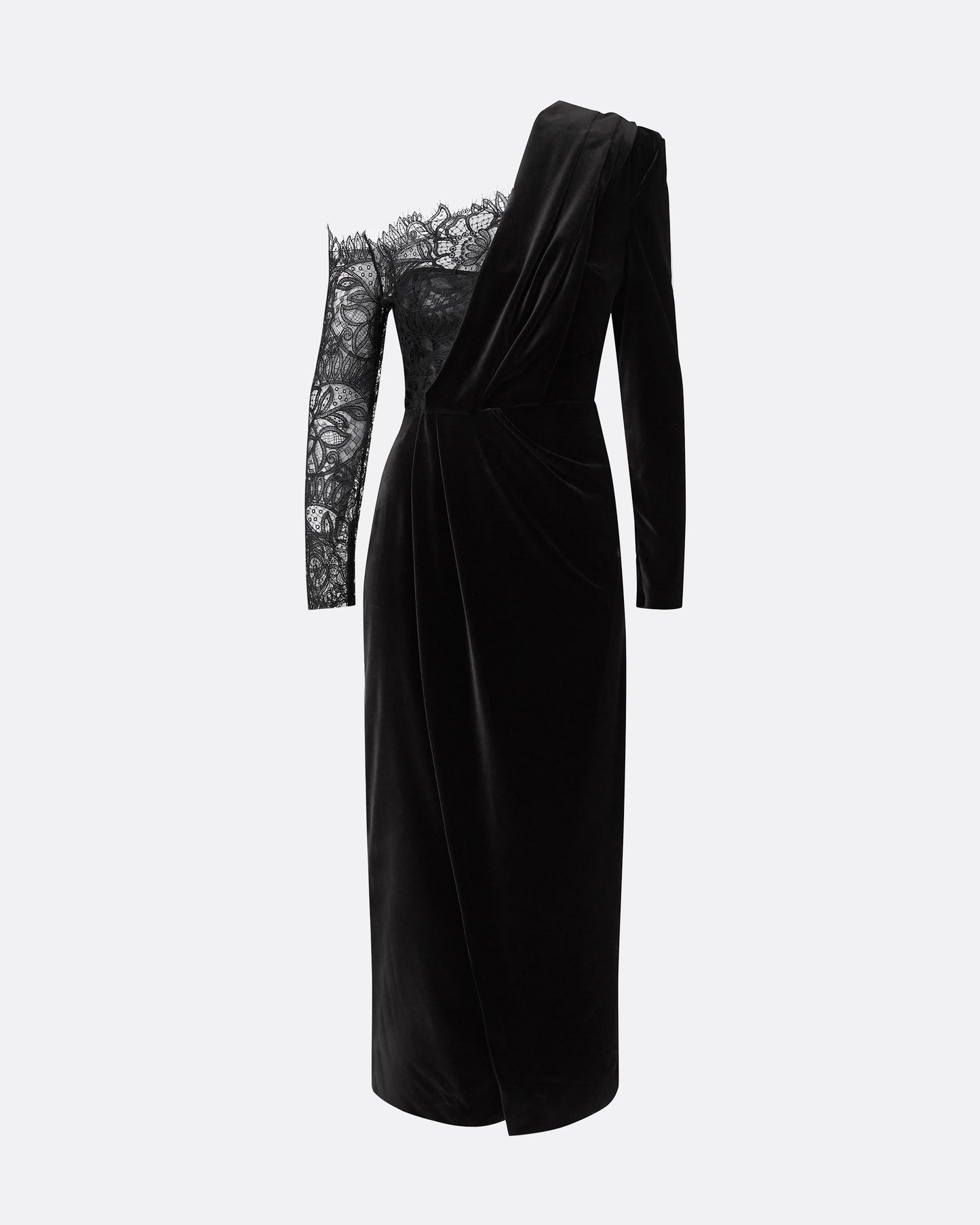 Ruth Black Midi Dress