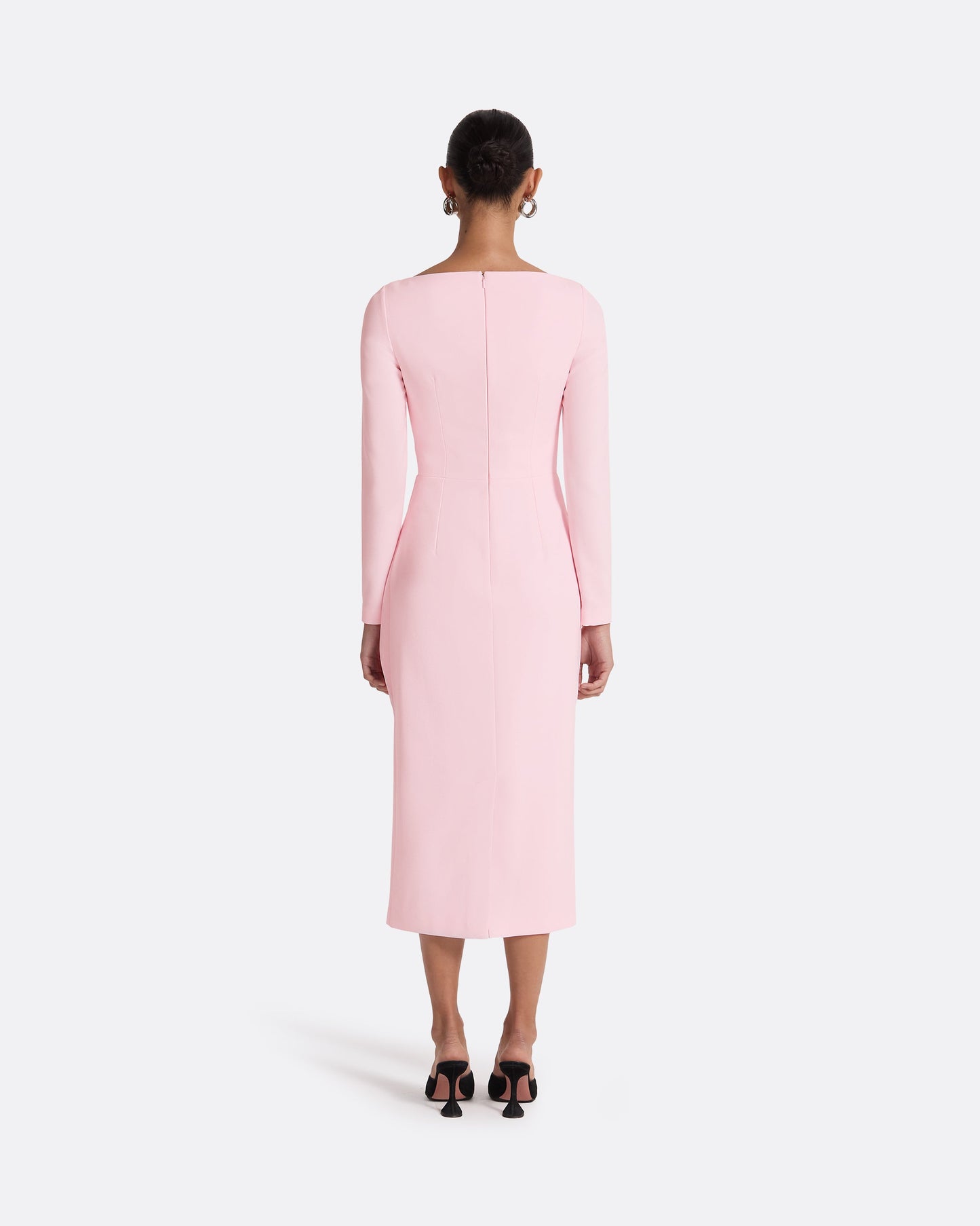 Craina Peony Blush Midi Dress