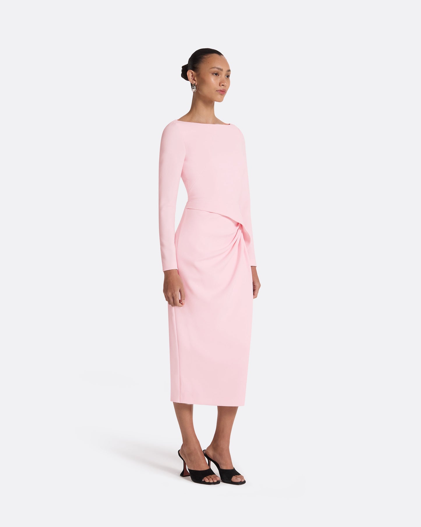 Craina Peony Blush Midi Dress