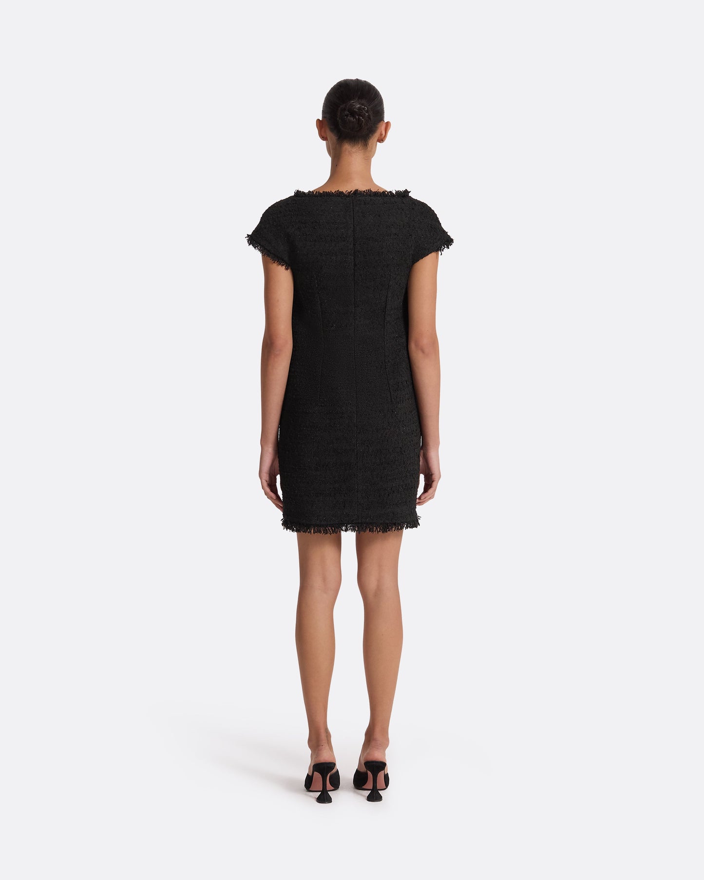 Marian Black Short Dress