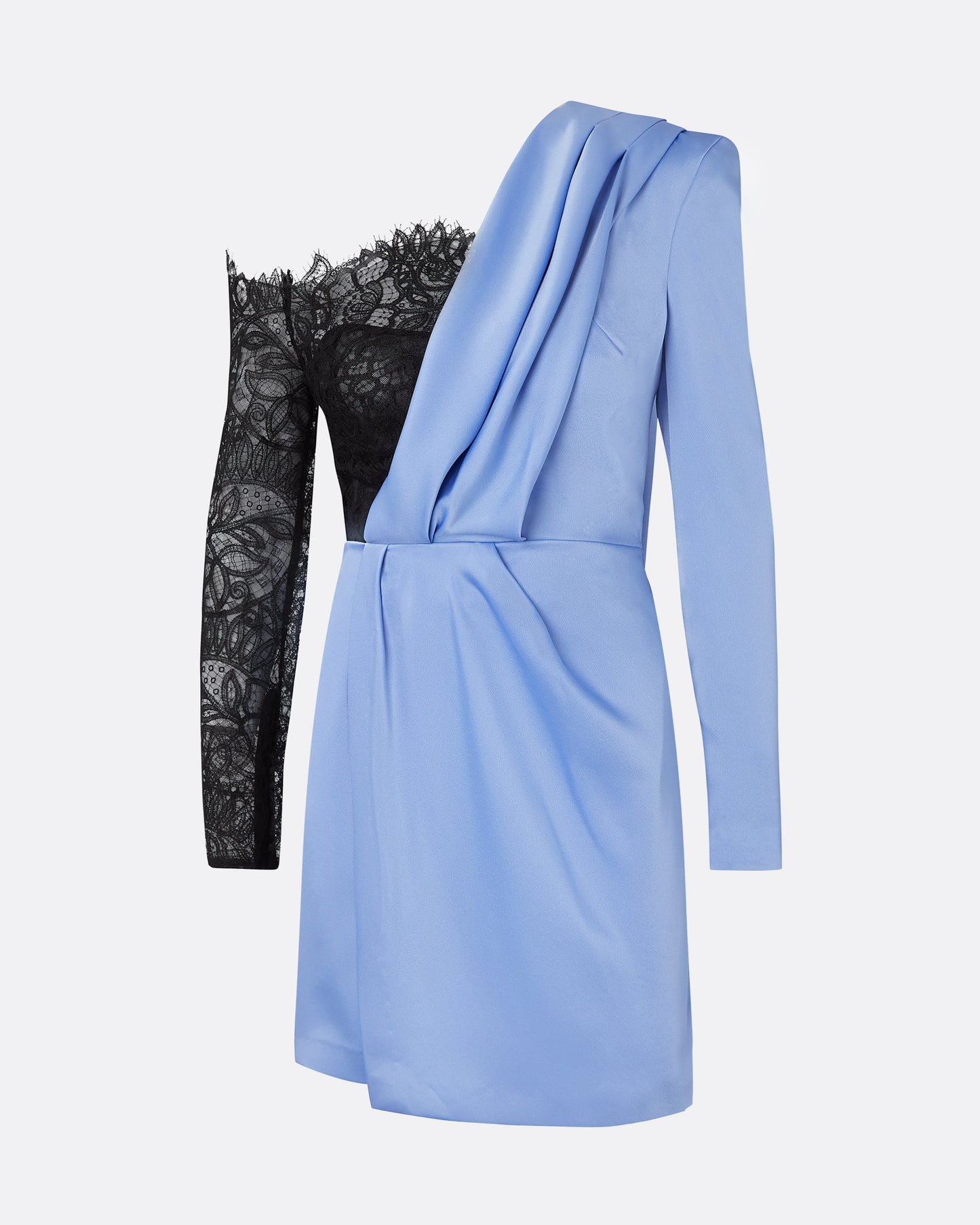 Suzie Carolina Blue & Black Short Dress