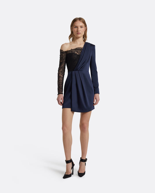 Suzie Midnight Navy Short Dress