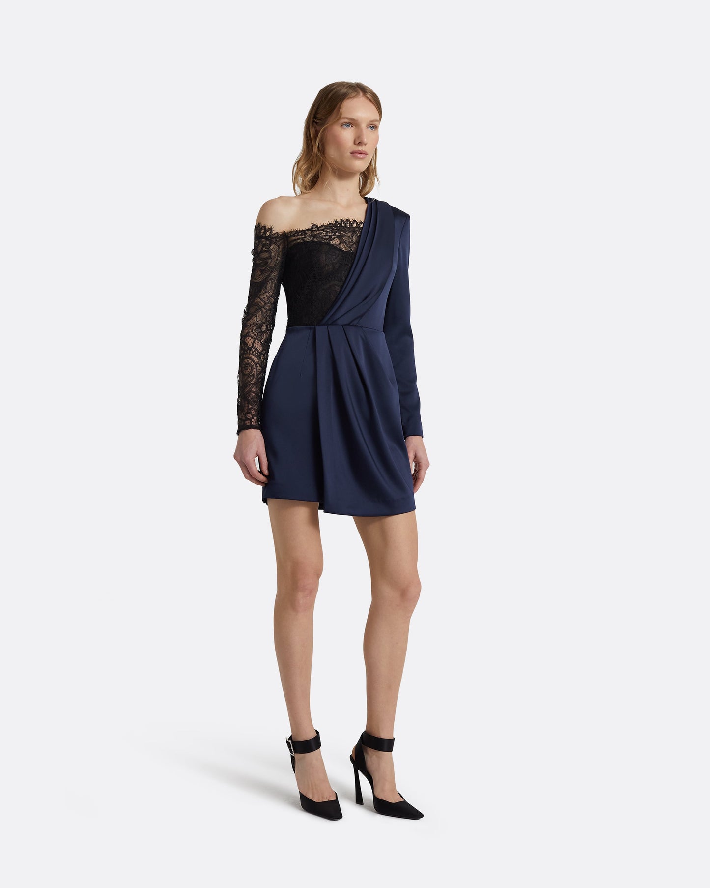Suzie Midnight Navy Short Dress