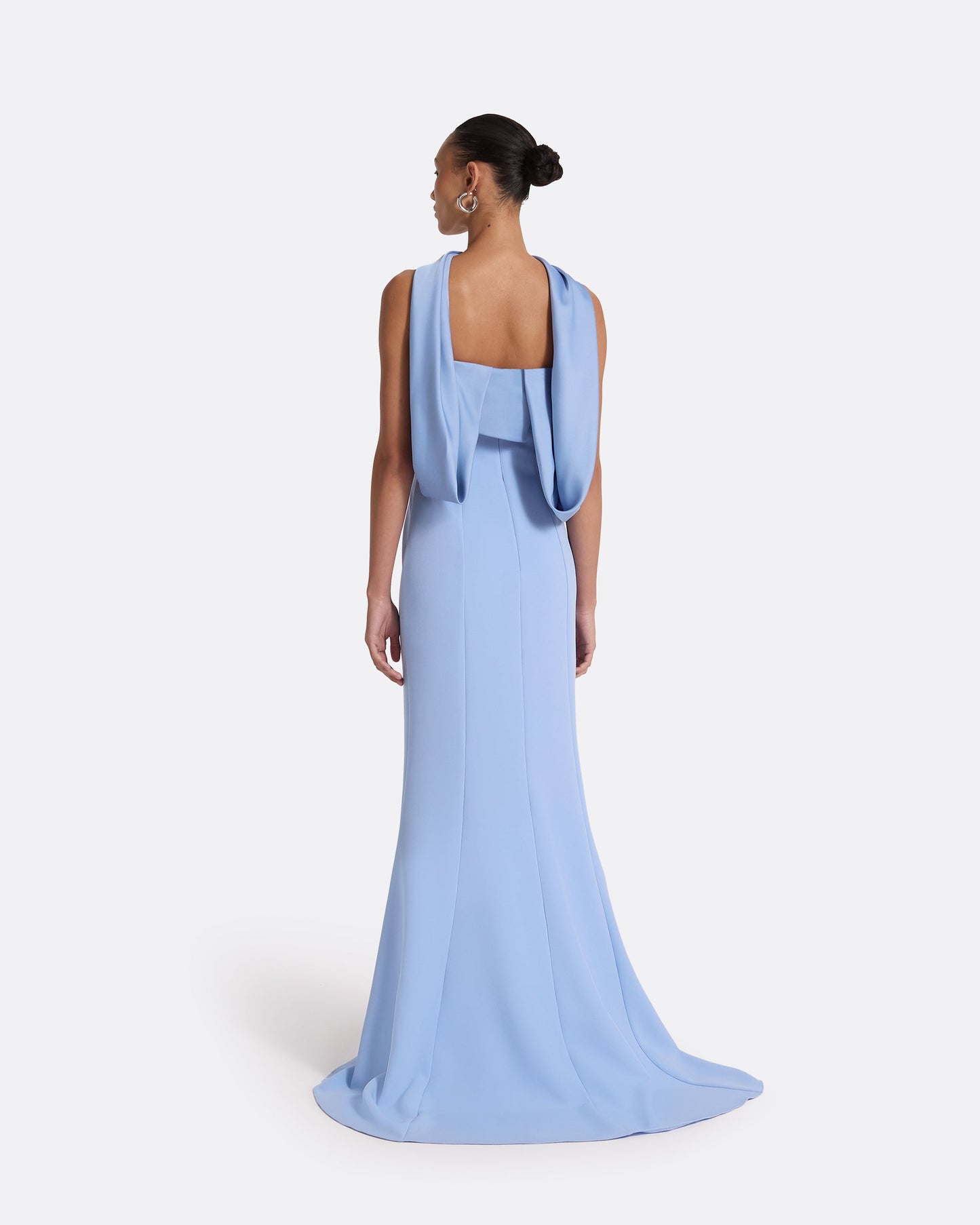 Roshana Carolina Blue Long Dress