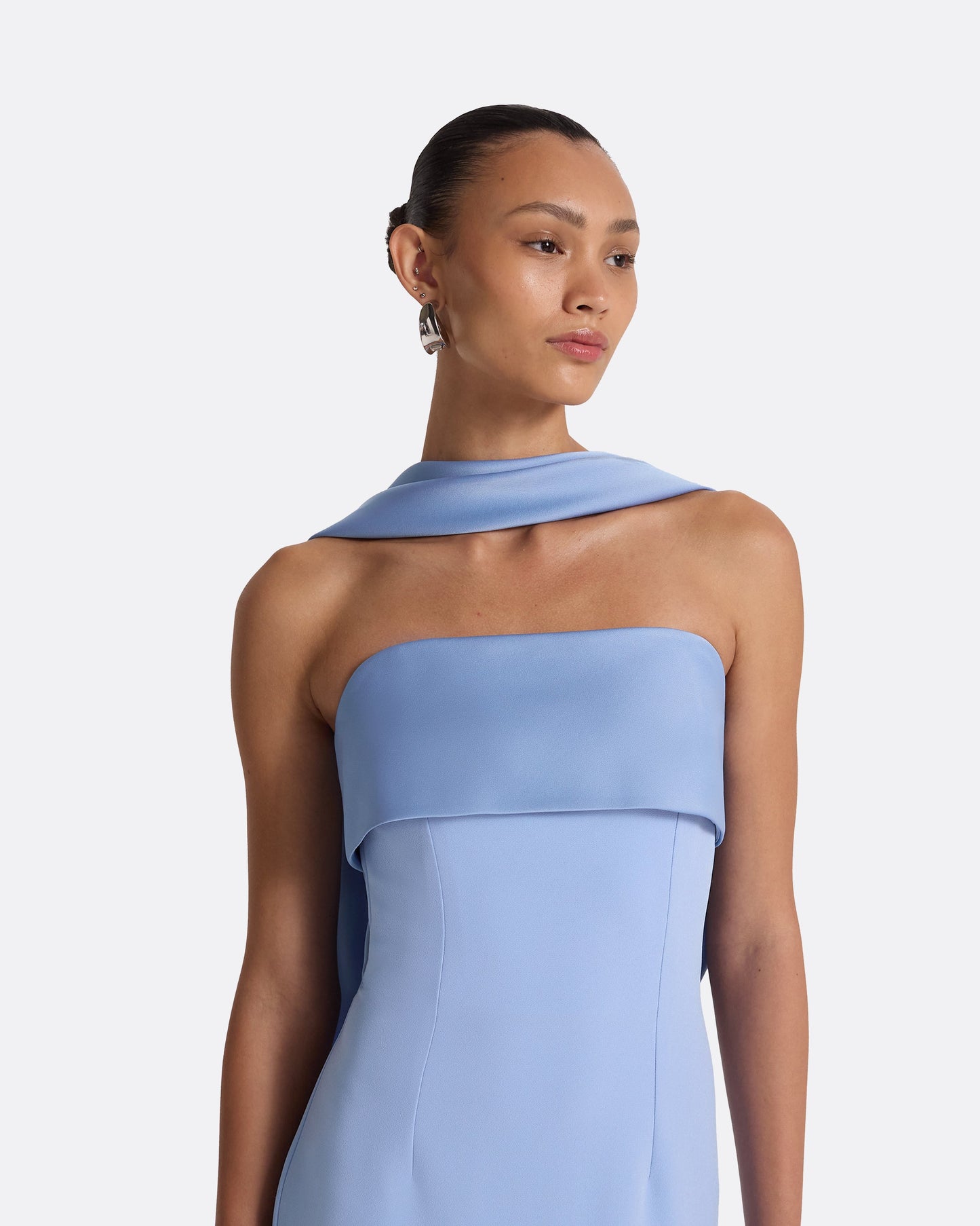 Roshana Carolina Blue Long Dress