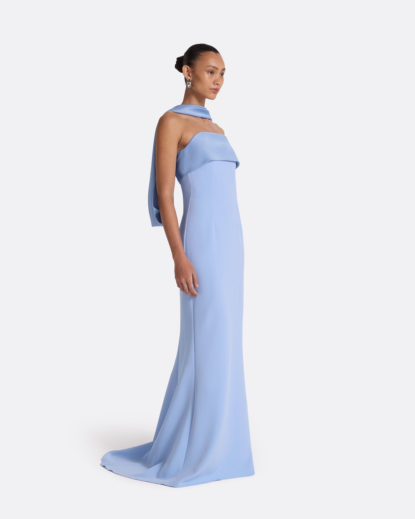 Roshana Carolina Blue Long Dress
