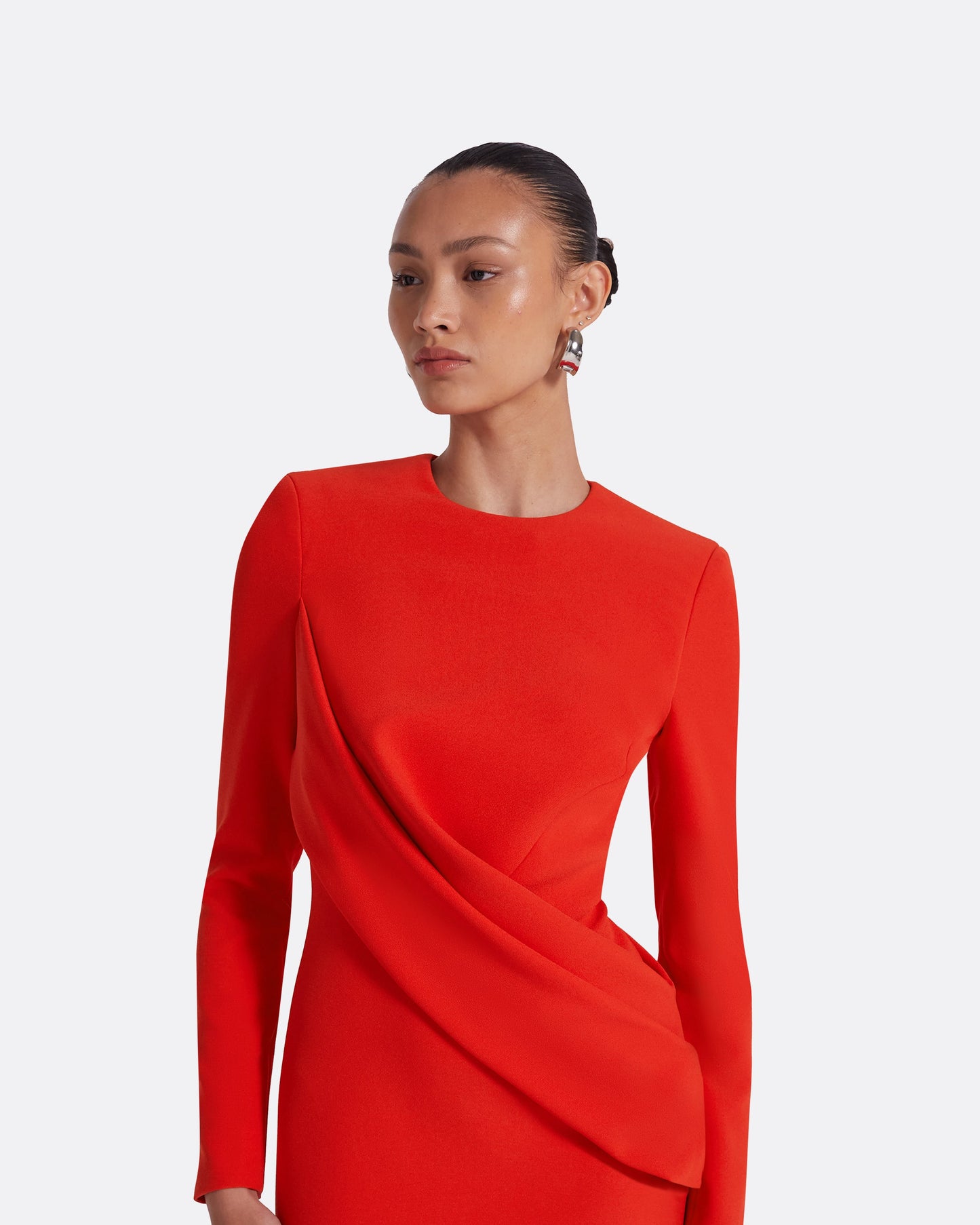 Louna Scarlet Red Long Dress