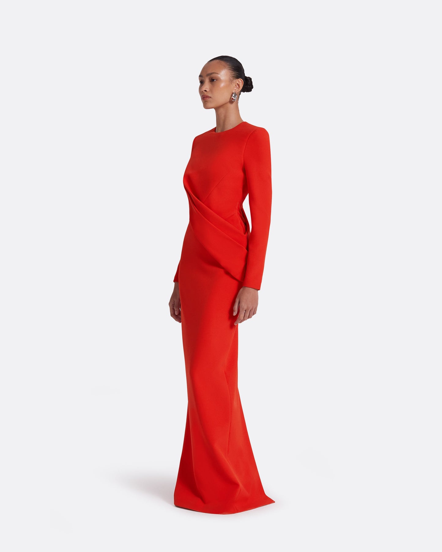 Louna Scarlet Red Long Dress
