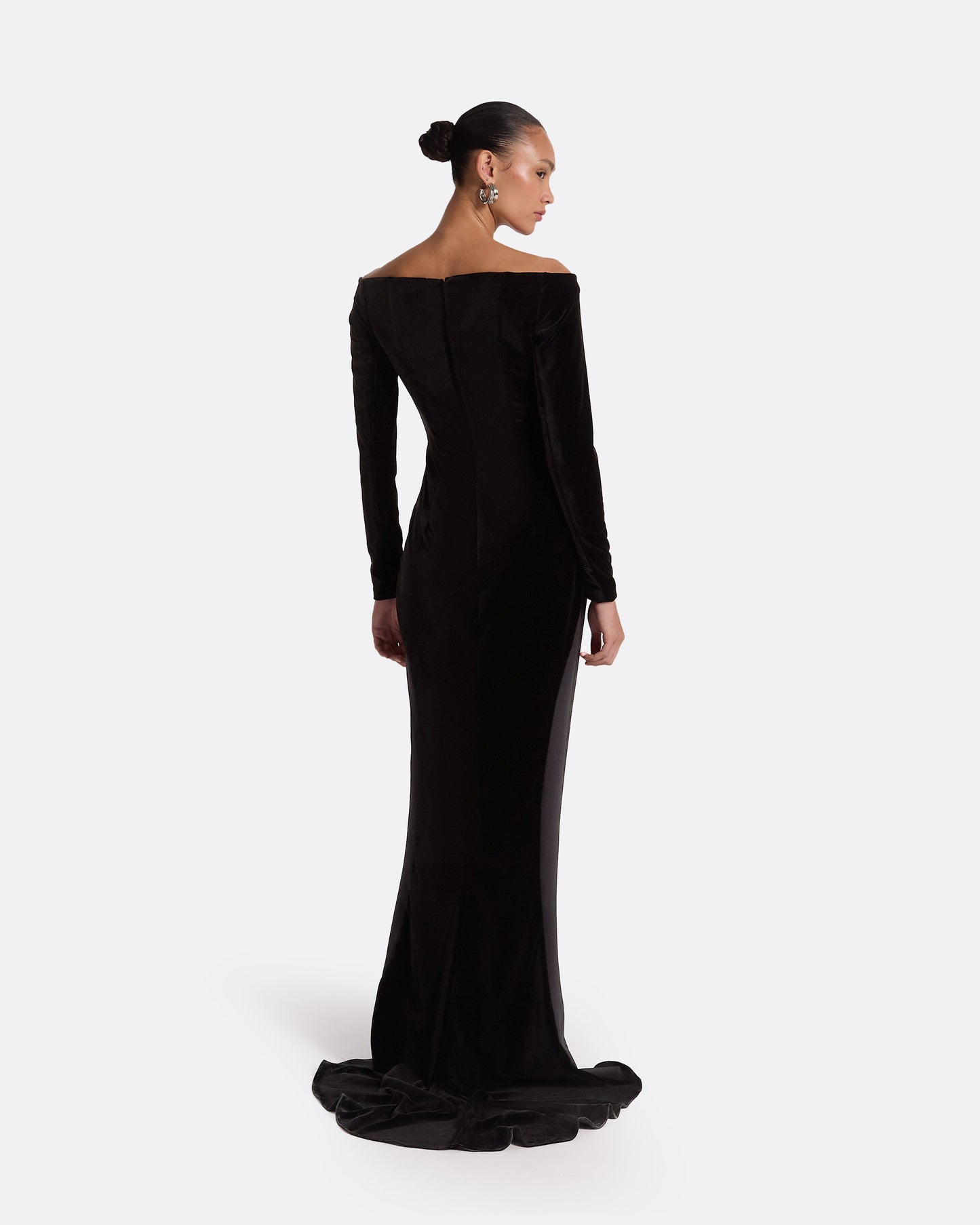 Pazienza Black Long Dress
