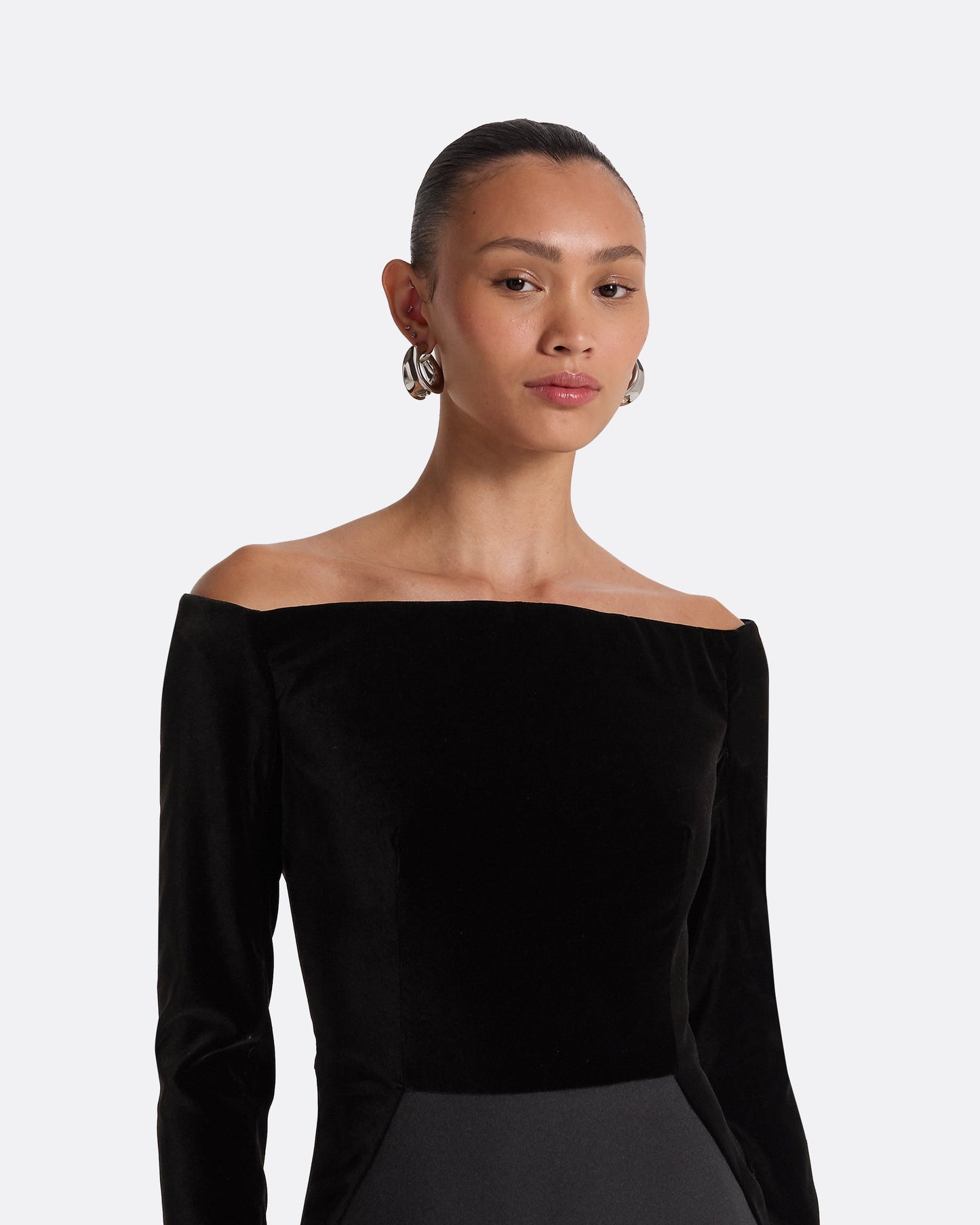 Pazienza Black Long Dress