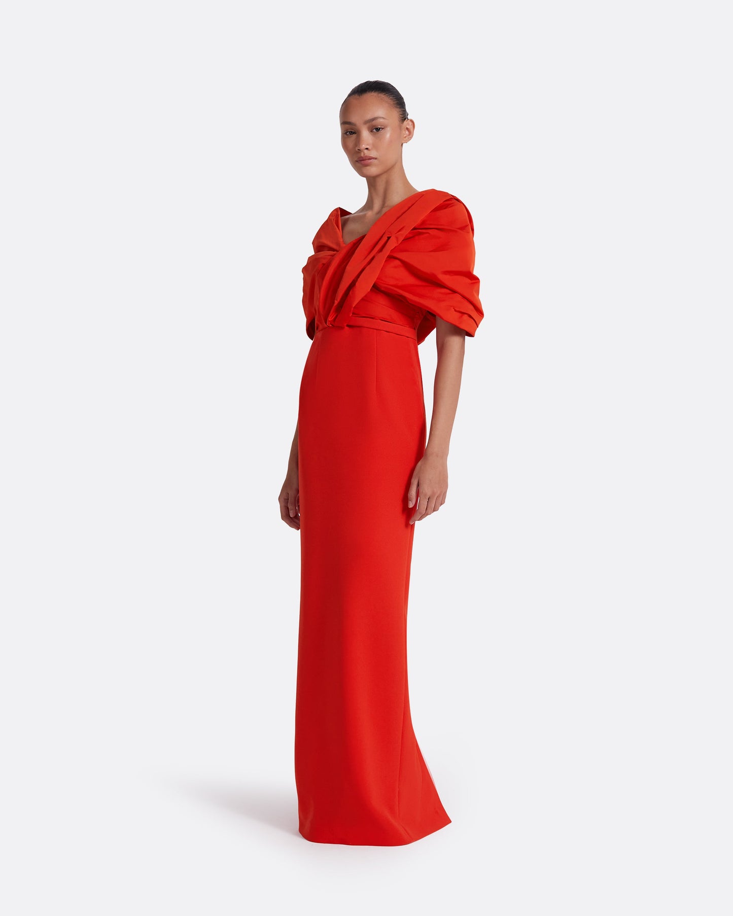 Aria Scarlet Red Long Dress