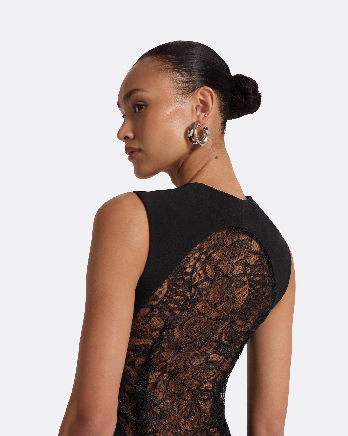 Sandie Black Long Dress