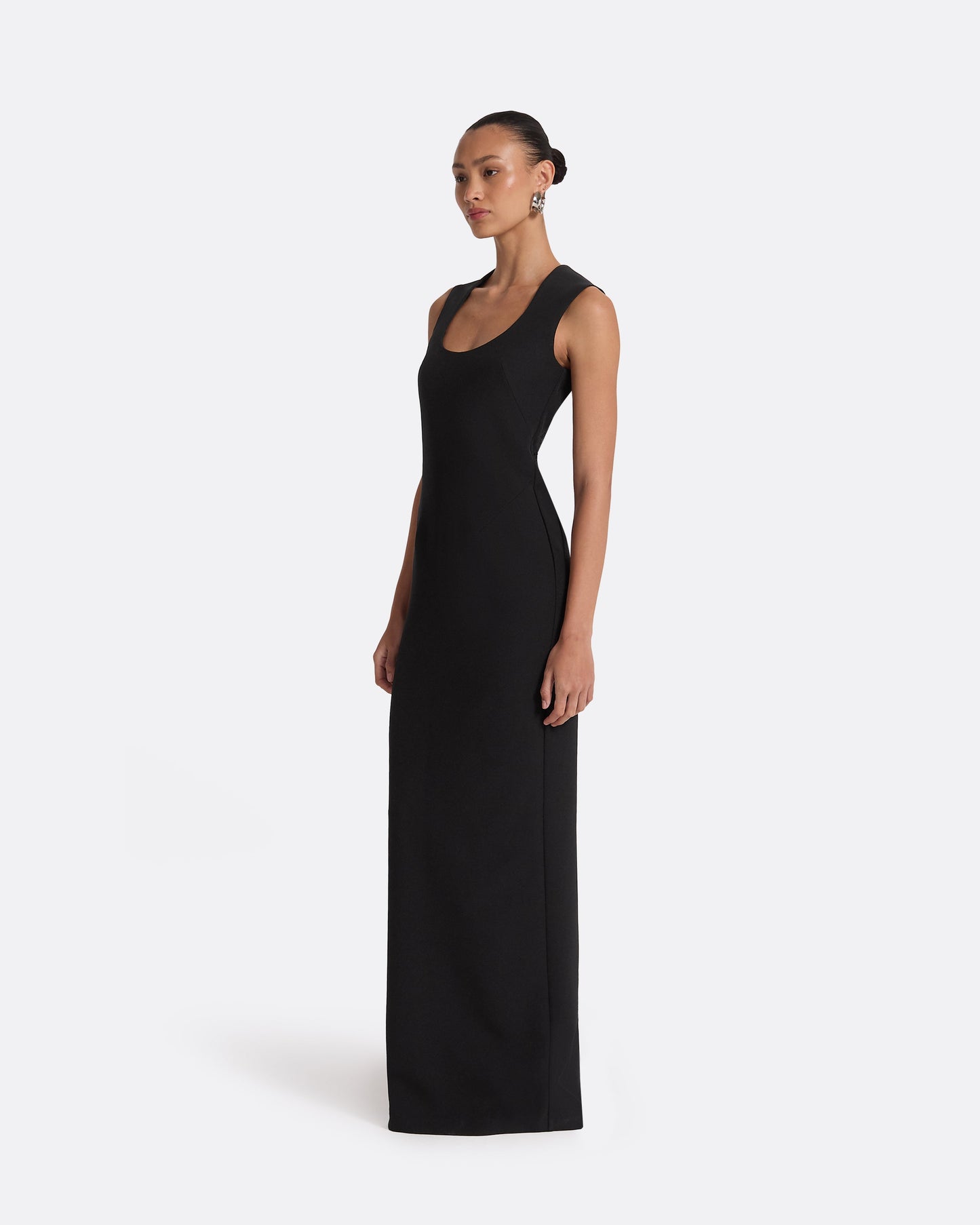Sandie Black Long Dress
