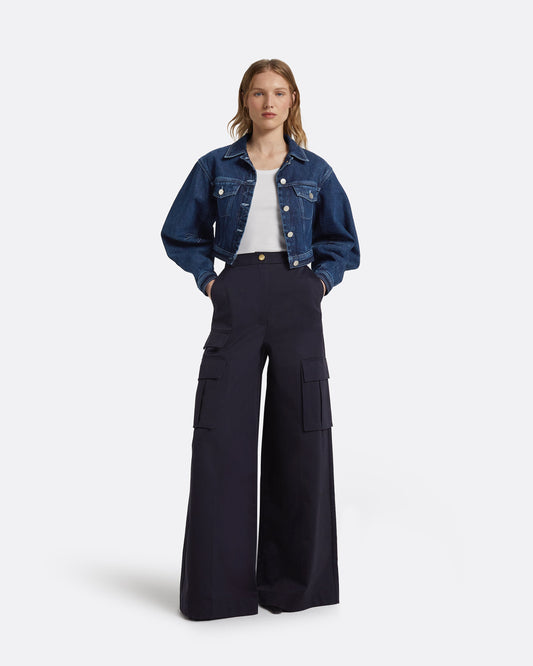 Paola Midnight Navy Trousers