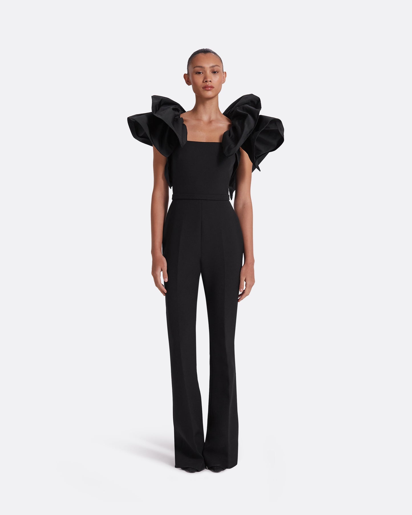 Ifa Black Harness & Bele Jumpsuit